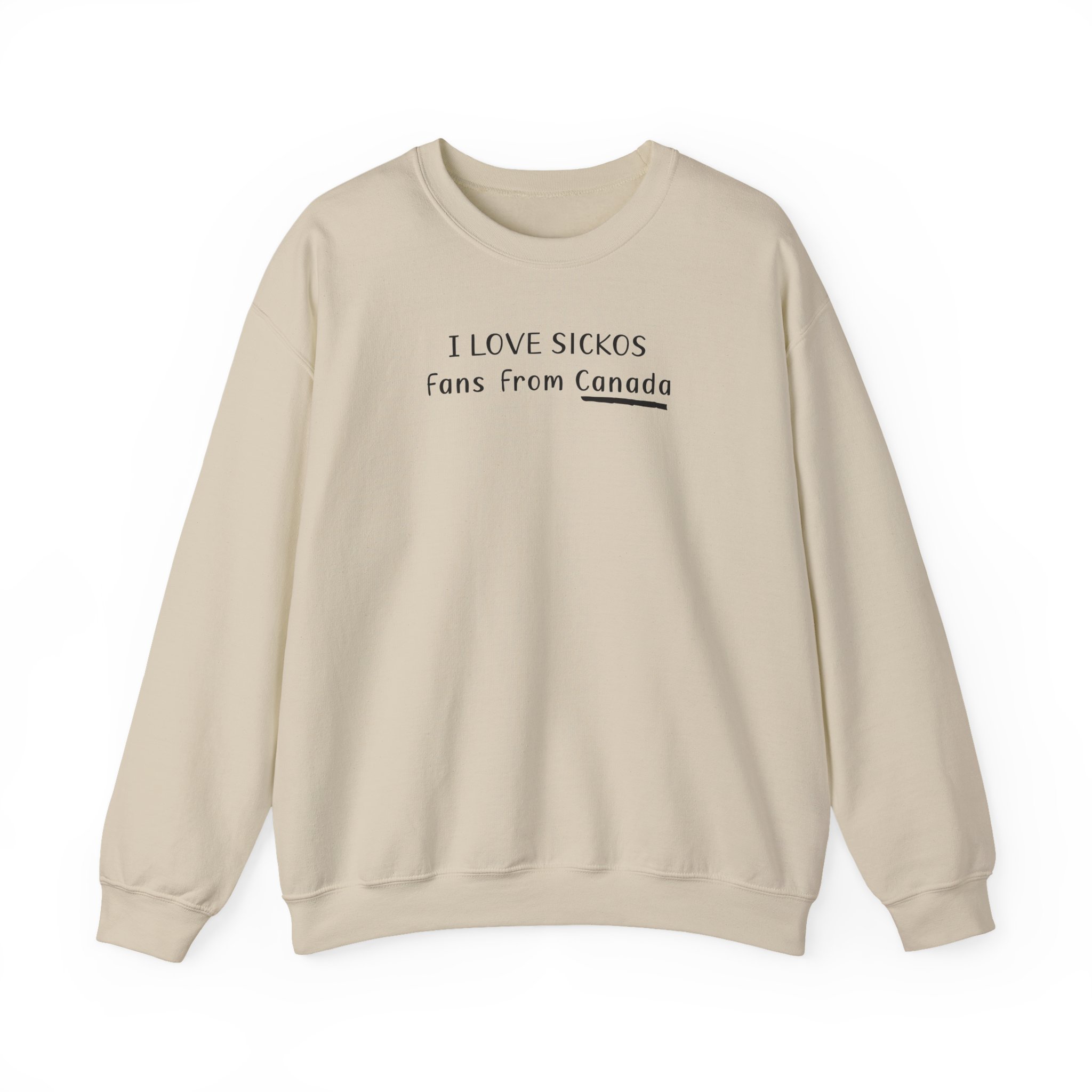 I Love Sickos Fans From Canada Unisex Heavy Blendâ„¢ Crewneck Sweatshirt