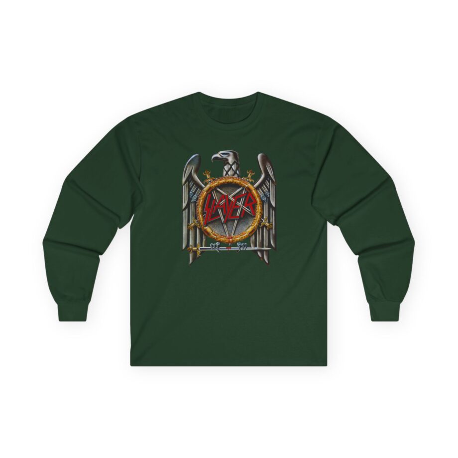 Slayer Silver Eagle Unisex Ultra Cotton Long Sleeve Tee