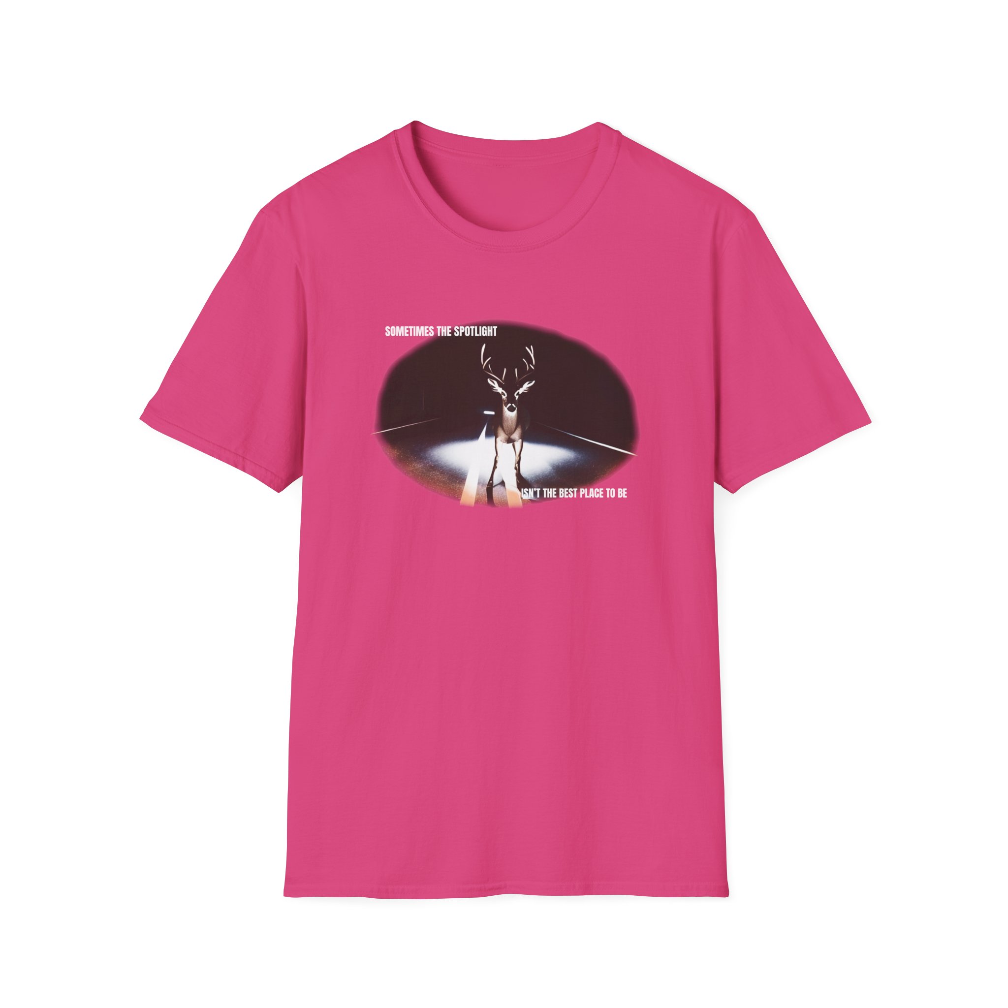 Fresh Love Red Spotlight Unisex Softstyle T-Shirt