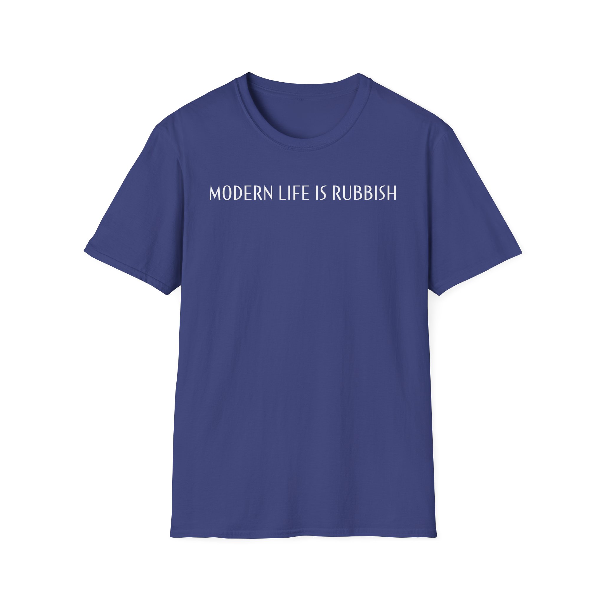 Blur Modern Life is Rubbish Unisex Softstyle T-Shirt