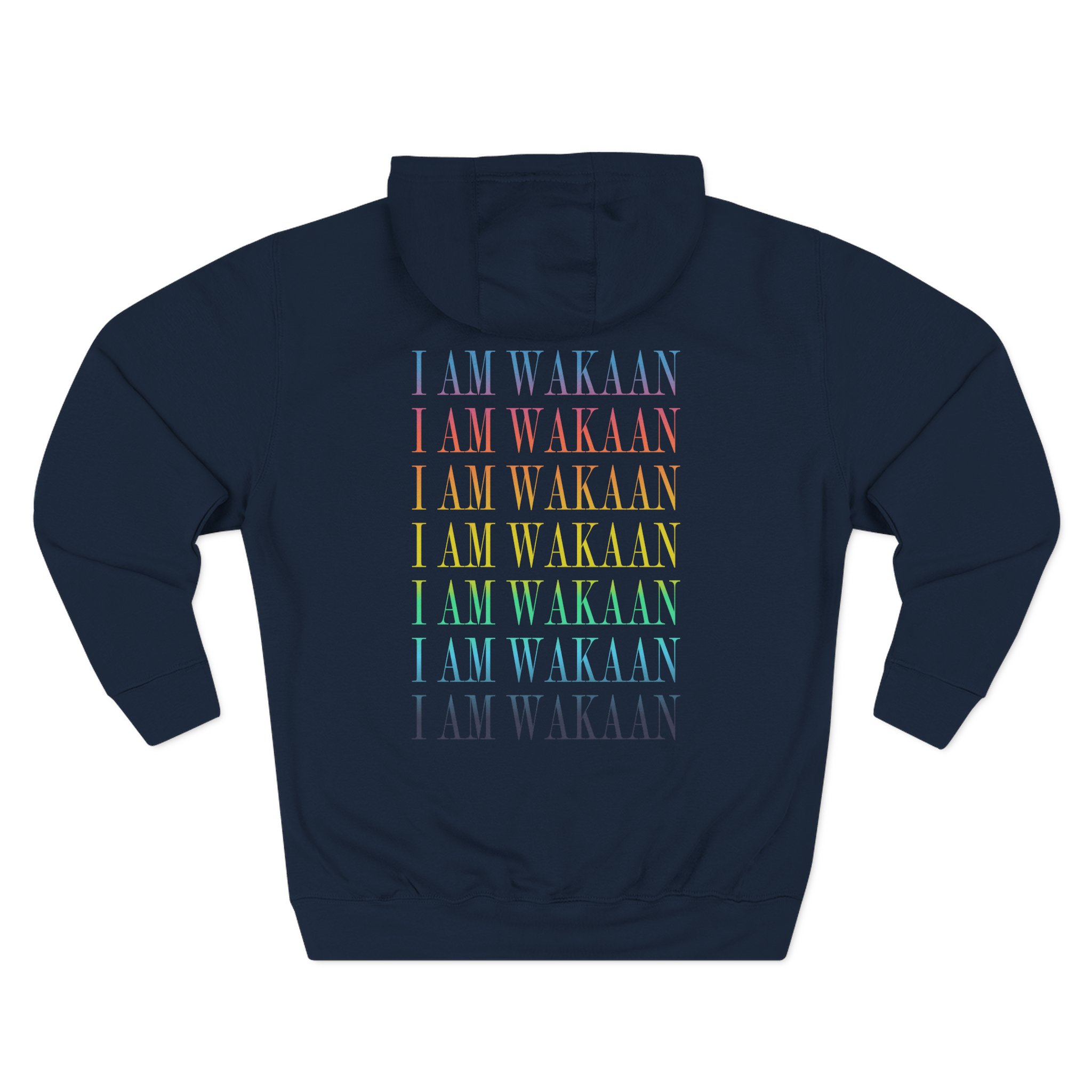 Liquid Stranger I Am Wakaan Three-Panel Fleece Hoodie