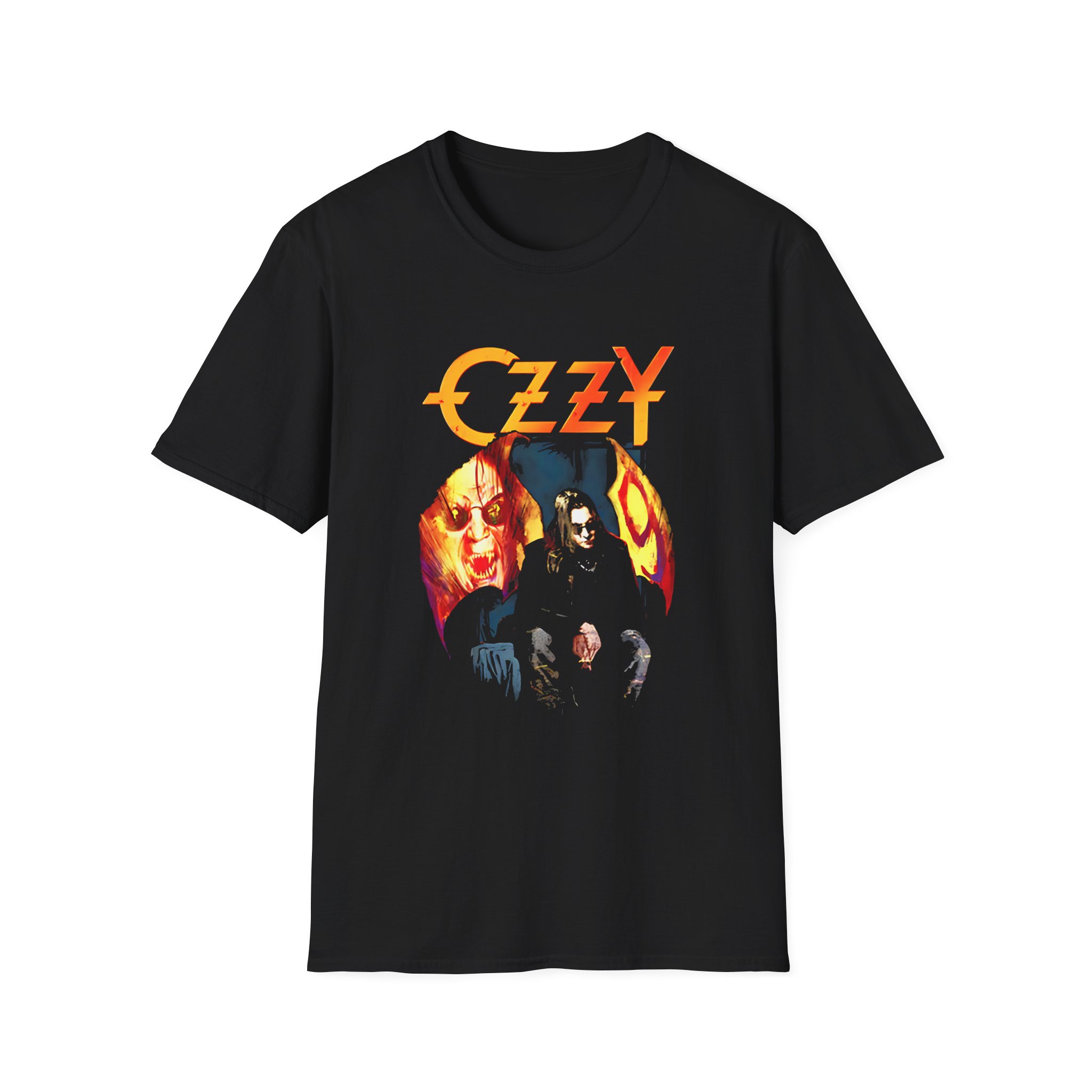 Ozzy Osbourne Patient No 9 Wings of 9 Unisex Softstyle T-Shirt