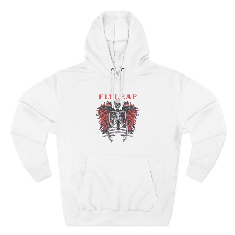 Flyleaf Skeleton Angel Three-Panel Fleece Hoodie