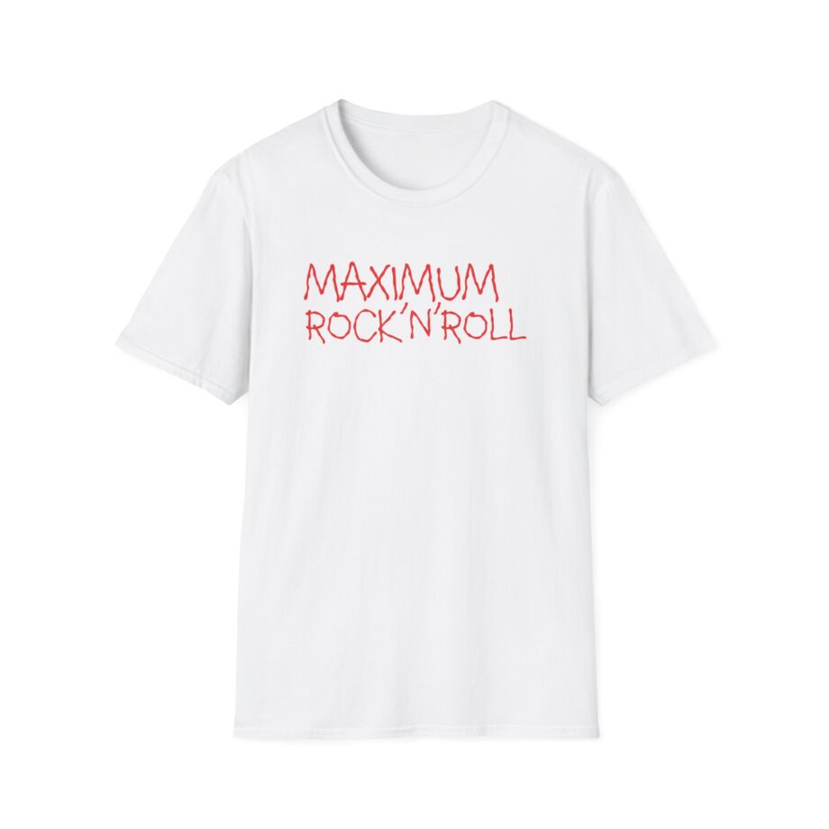 Primal Scream Maximum Rock'n'roll Unisex Softstyle T-Shirt