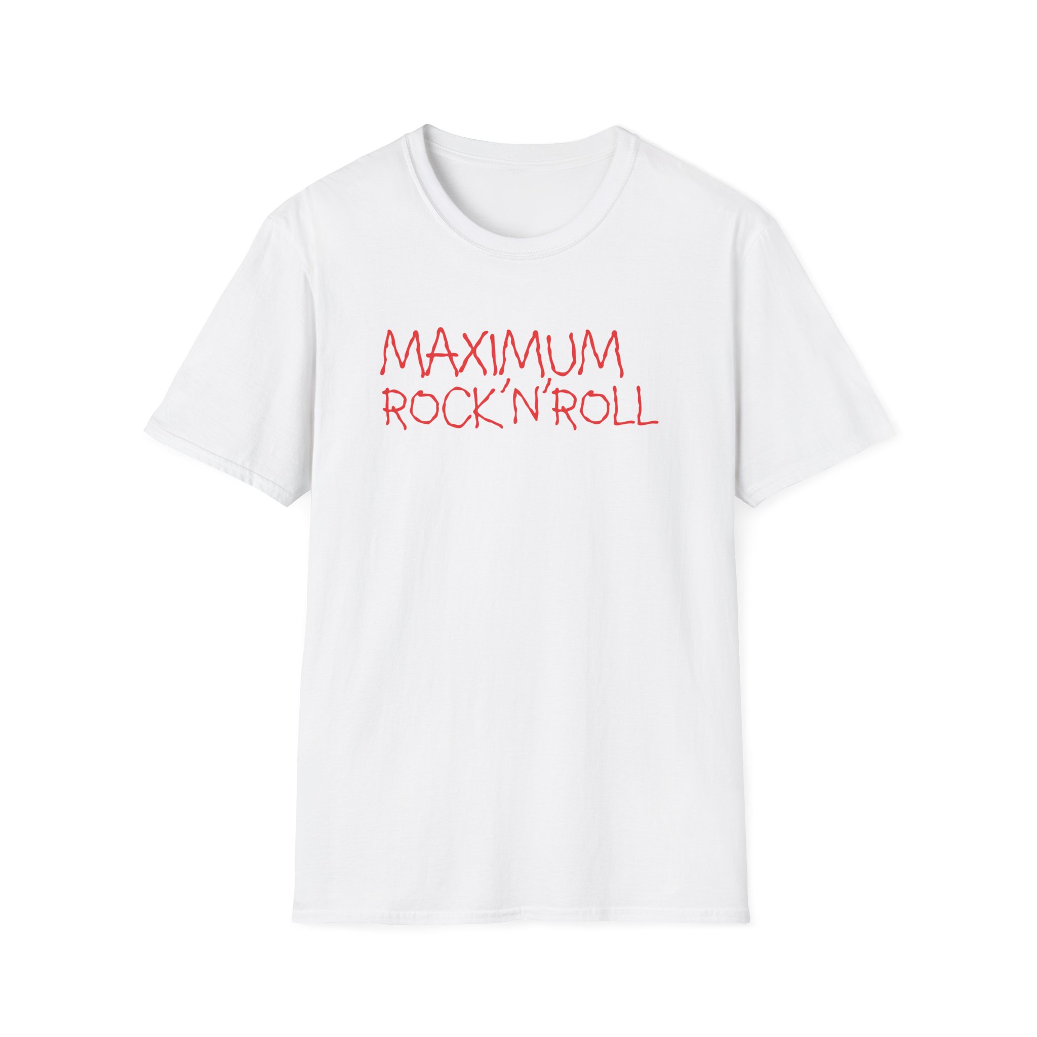 Primal Scream Maximum Rock'n'roll Unisex Softstyle T-Shirt