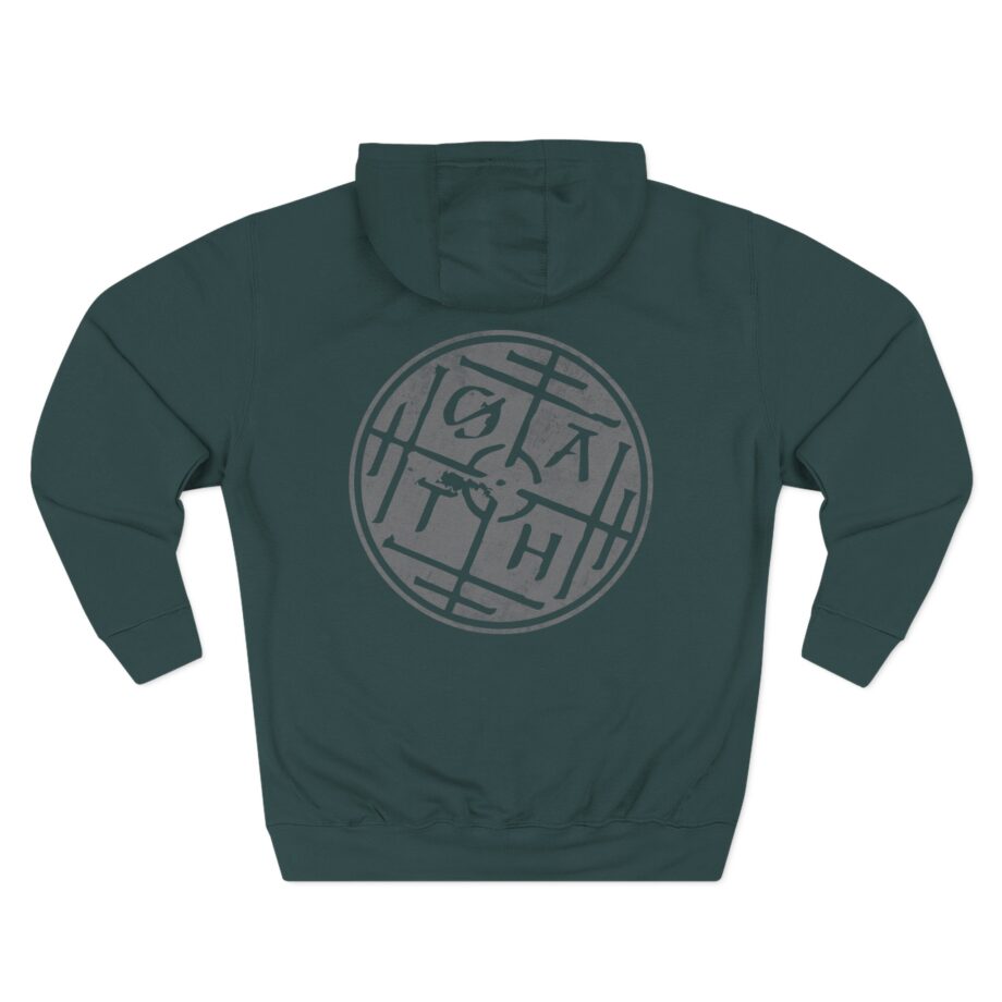 Oathbreaker Hair Three-Panel Fleece Hoodie