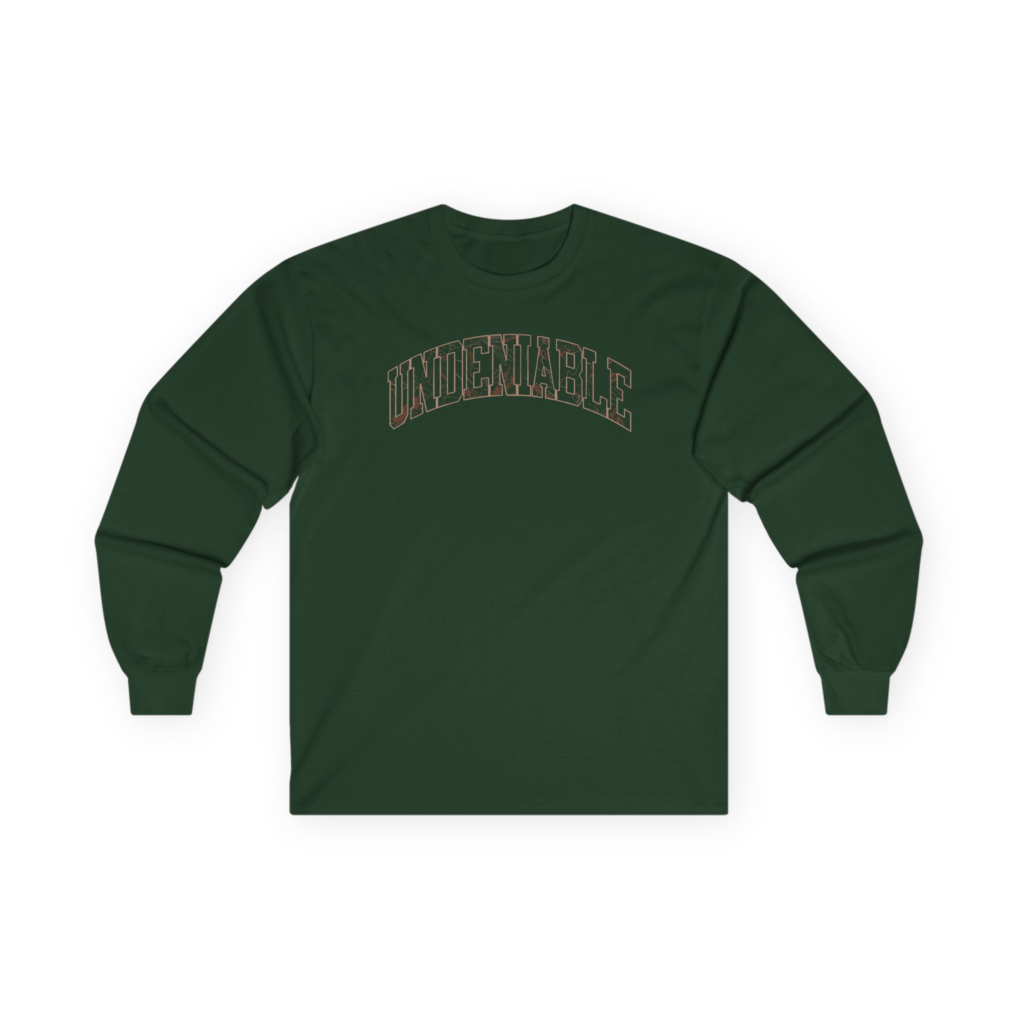 Max Holloway Undeniable Burgundy Unisex Ultra Cotton Long Sleeve Tee