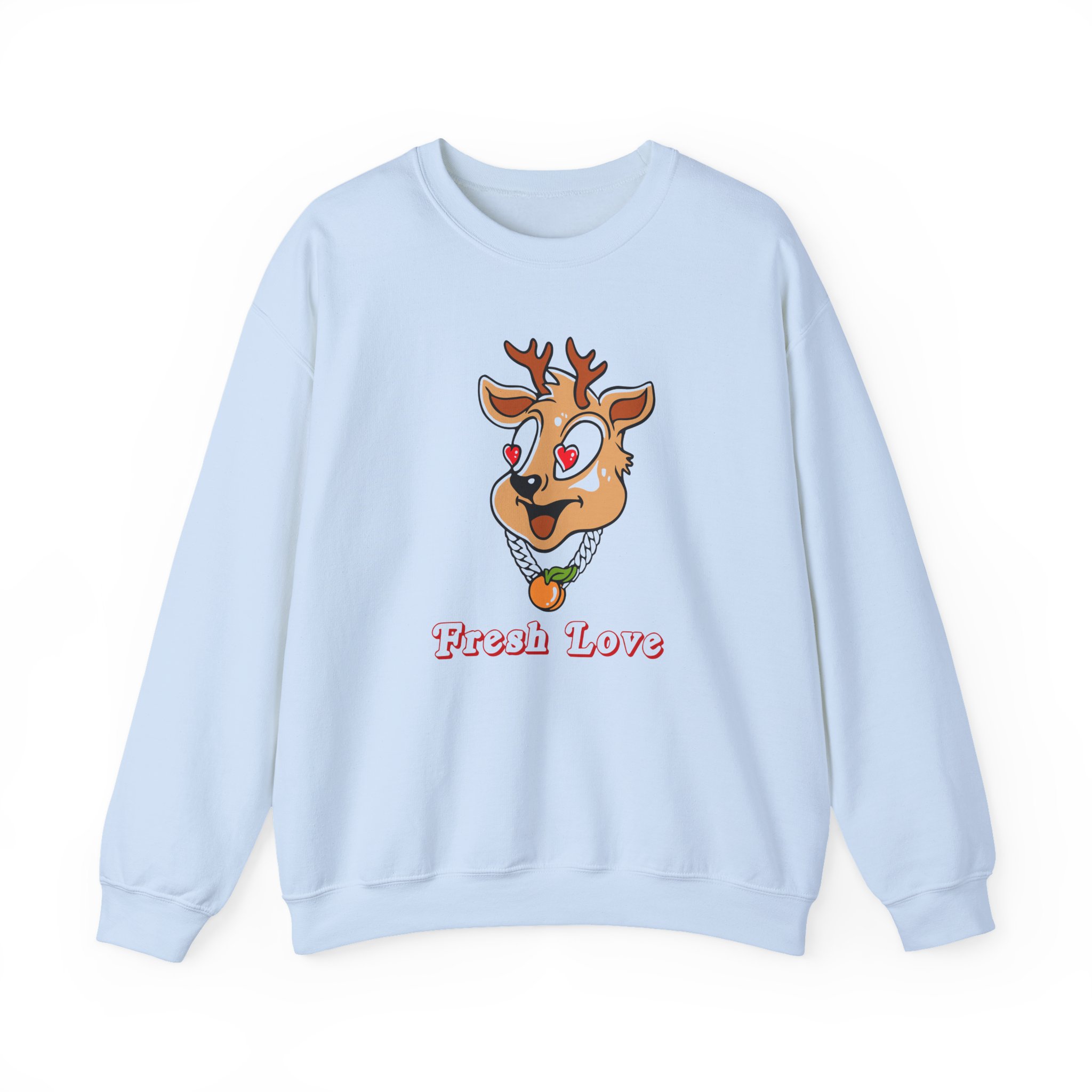 Fresh Love Dough in Love  Unisex Heavy Blendâ„¢ Crewneck Sweatshirt