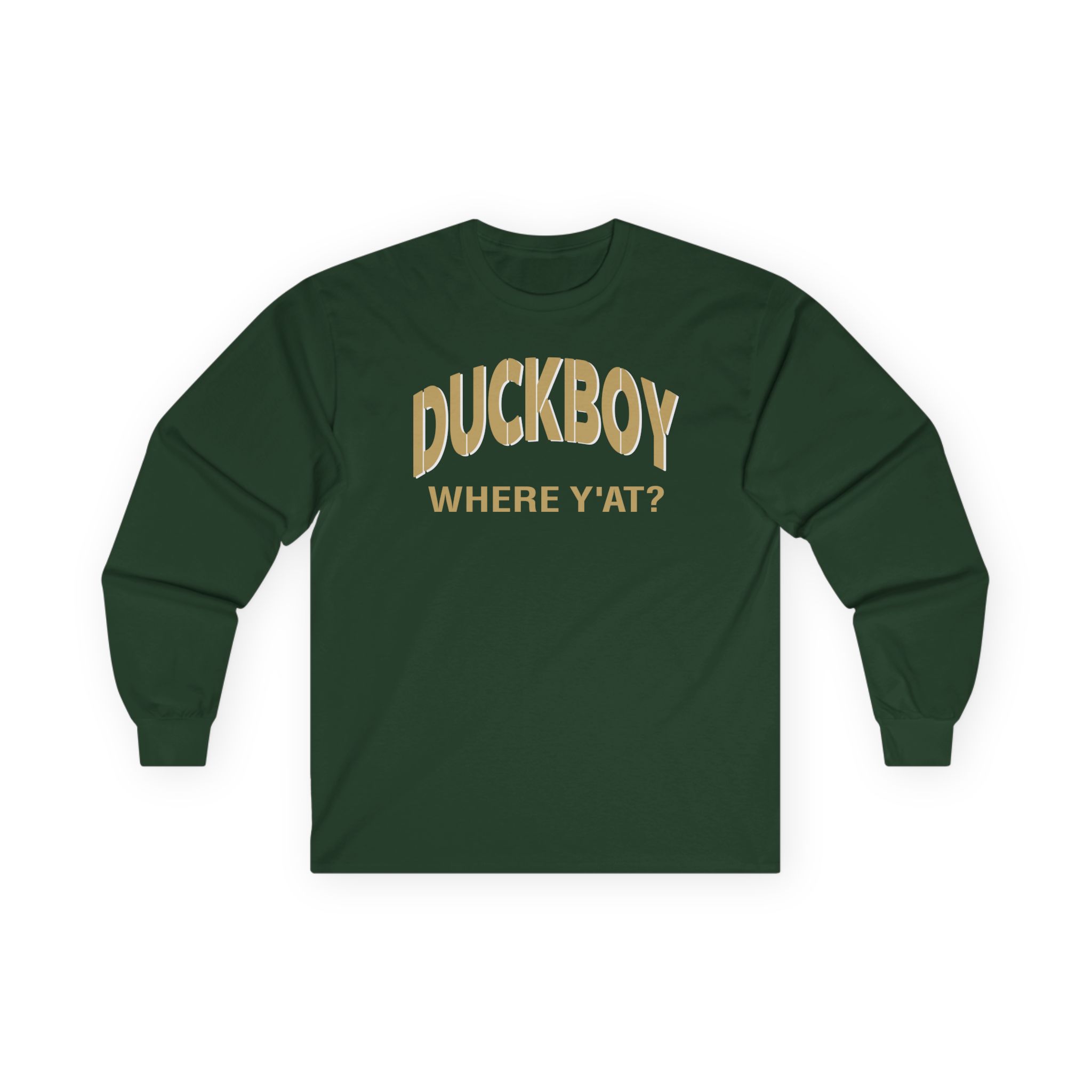 Duckboy Unisex Ultra Cotton Long Sleeve Tee