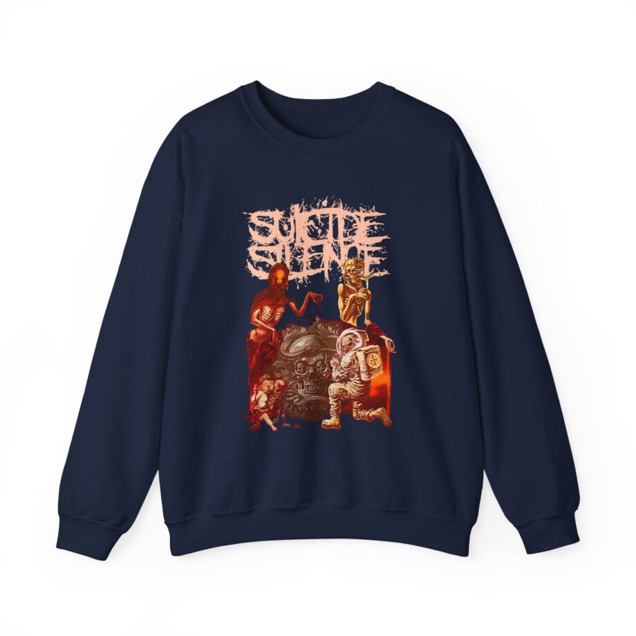 Suicide Silence You Will Die Alone Unisex Heavy Blend™ Crewneck Sweatshirt