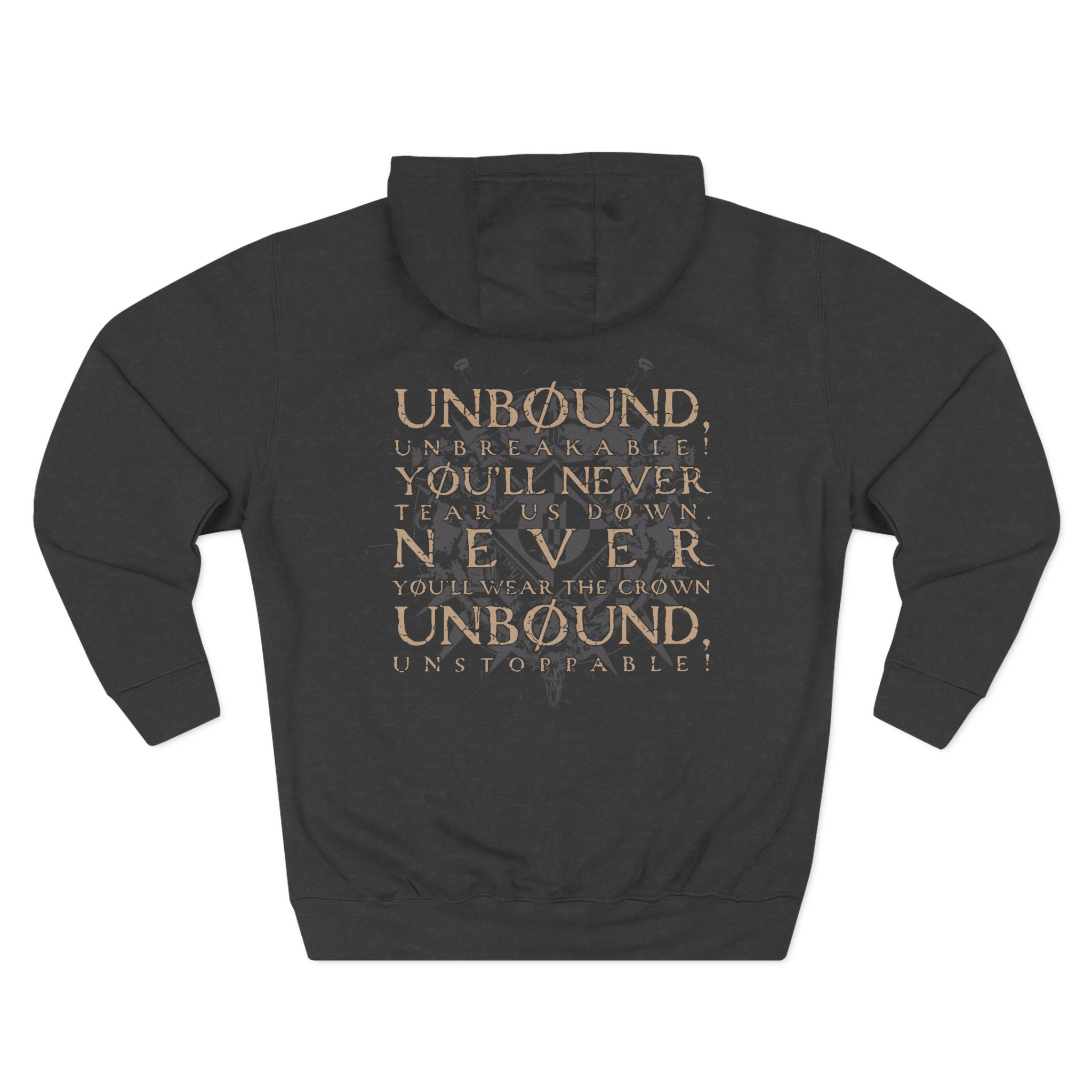 Machine Head Unbøund Three-Panel Fleece Hoodie