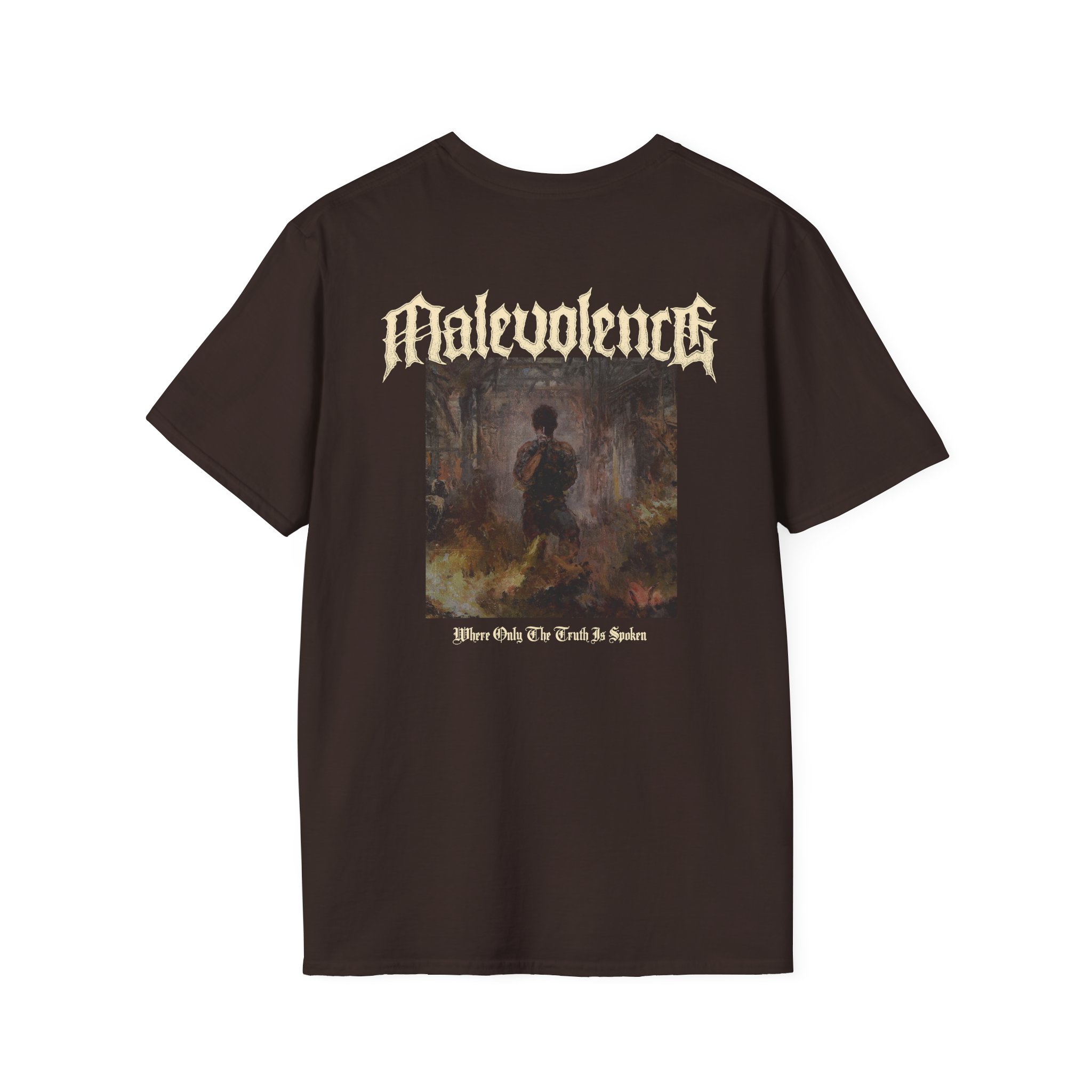 Malevolence Where Only the Truth is Spoken Unisex Softstyle T-Shirt