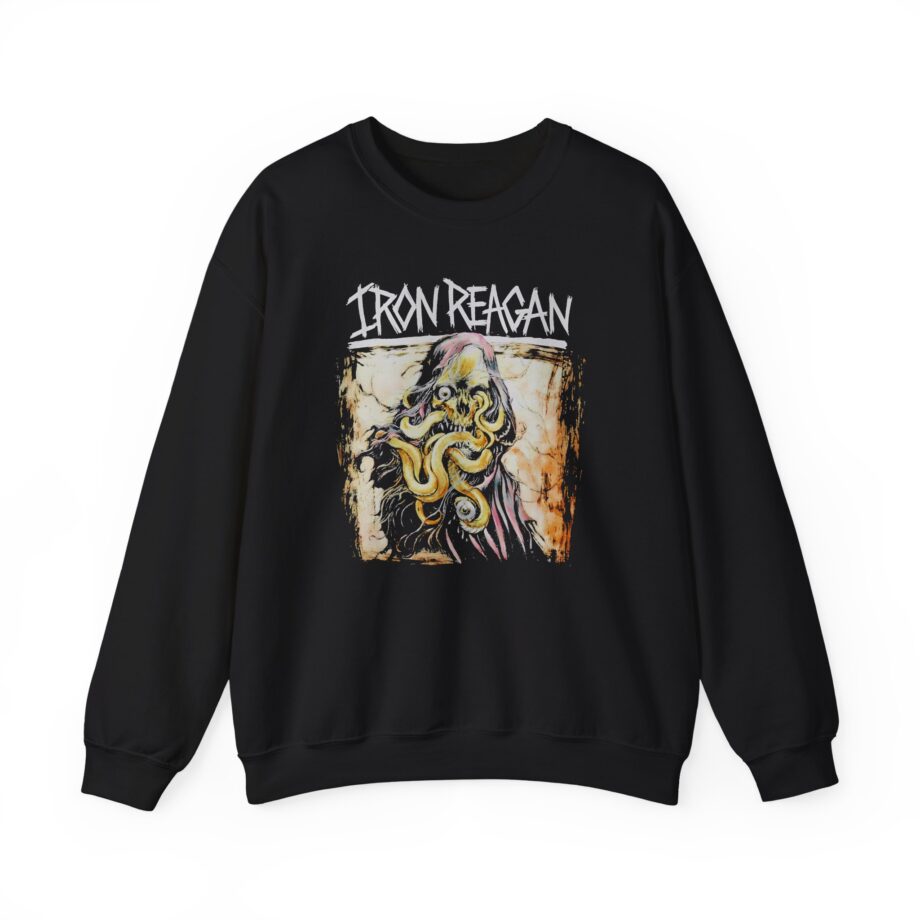 Iron Reagan Tentacle Skull Unisex Heavy Blend™ Crewneck Sweatshirt