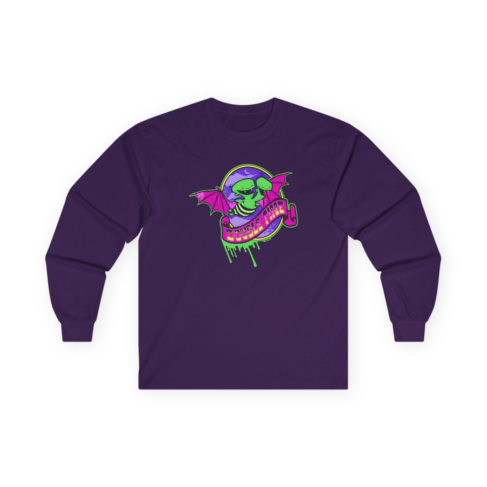 Double Fine Halloween Unisex Ultra Cotton Long Sleeve Tee
