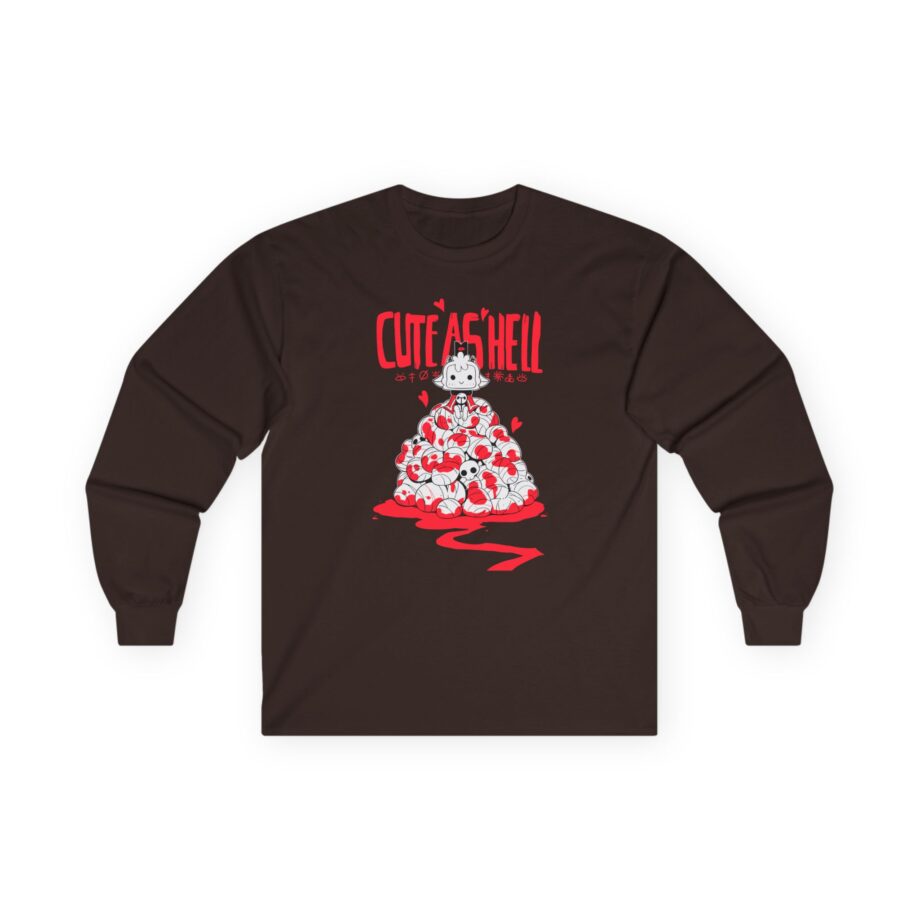 Cult of the Lamb Cute as Hell Unisex Ultra Cotton Long Sleeve Tee