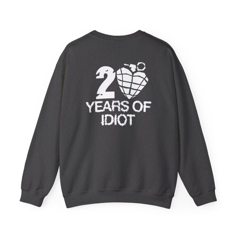 Green Day 20 Years of Idiot Unisex Heavy Blend™ Crewneck Sweatshirt