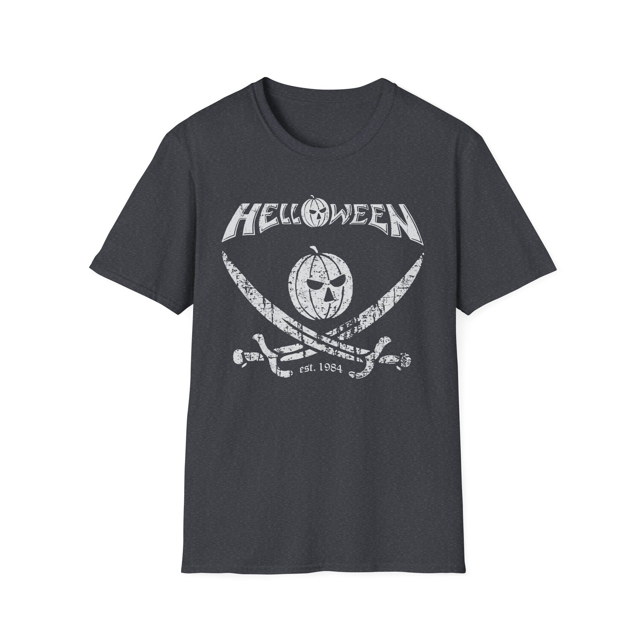 Helloween Pirate Pumpkin Unisex Softstyle T-Shirt