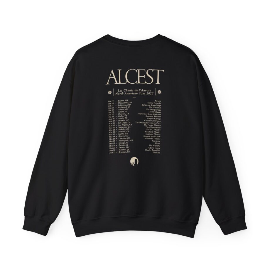 Alcest Les Chants De L'aurore North American Tour 2025 Unisex Heavy Blend™ Crewneck Sweatshirt