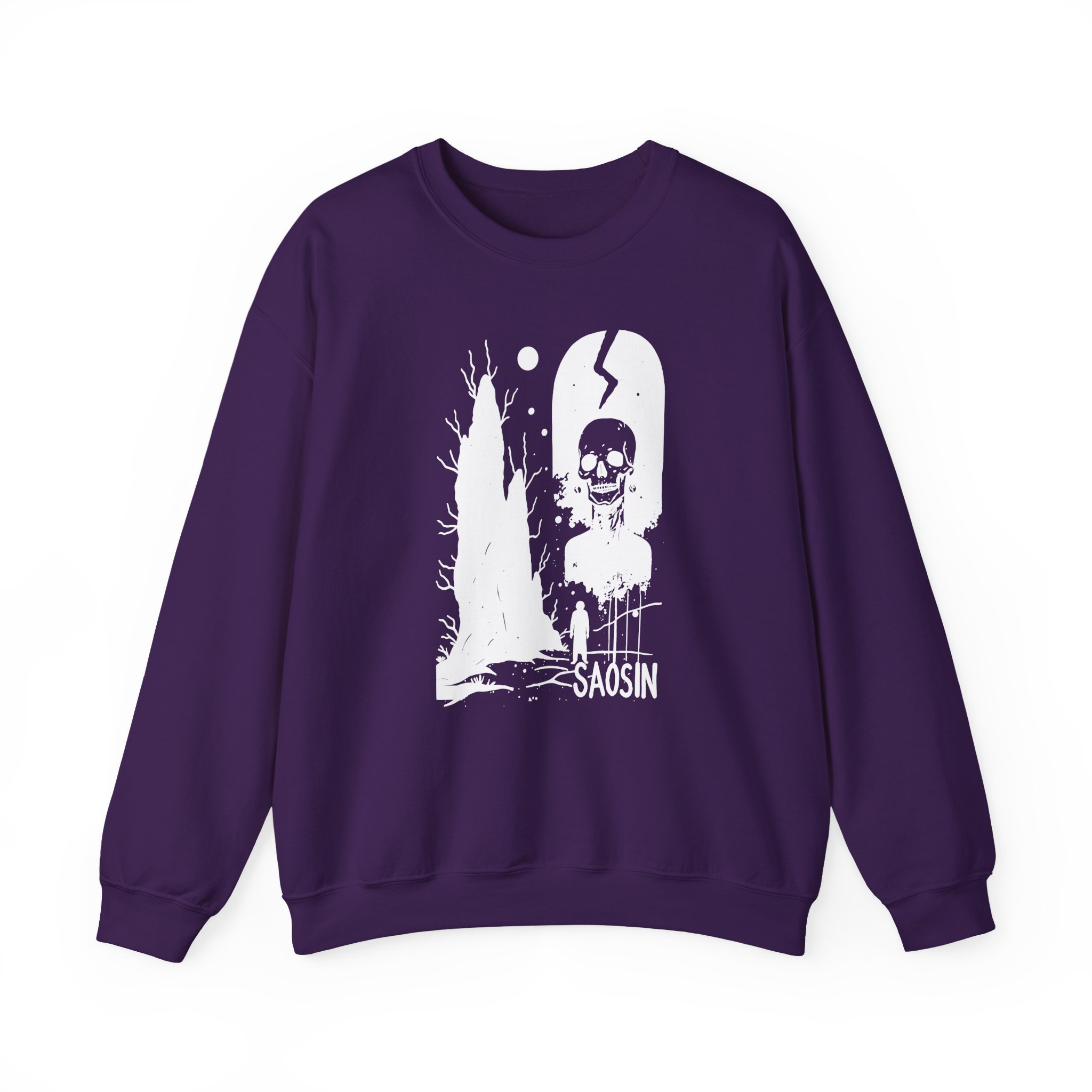 Saosin X Emo Nite Overwatch Unisex Heavy Blendâ„¢ Crewneck Sweatshirt