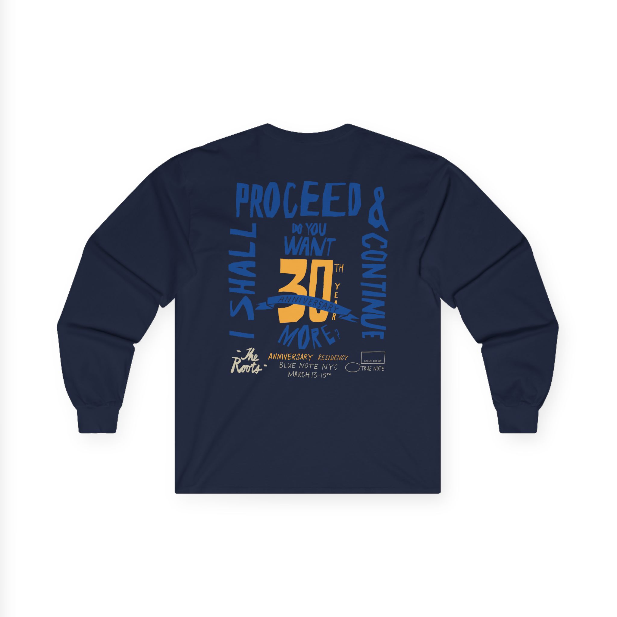 The Roots Blue Note 30th Anniversary Unisex Ultra Cotton Long Sleeve Tee