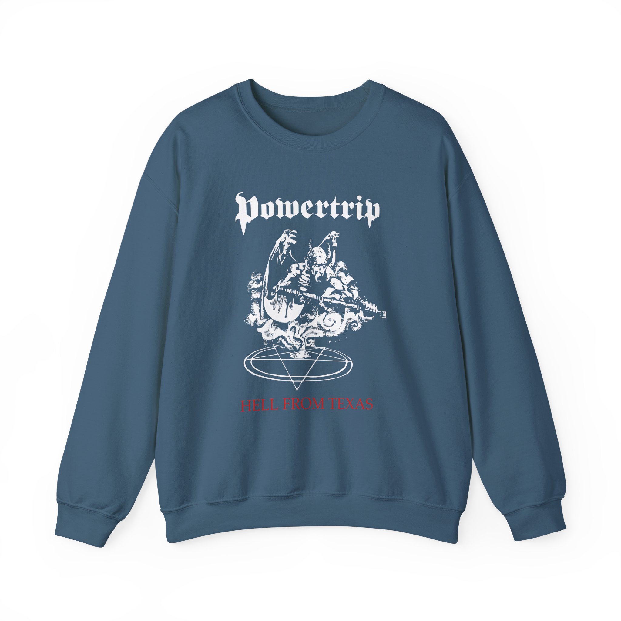 Power Trip Onslaught Unisex Heavy Blendâ„¢ Crewneck Sweatshirt