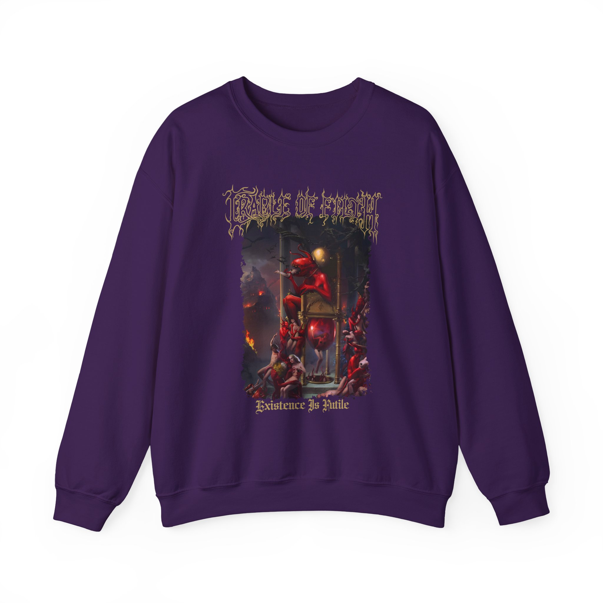 Cradle of Filth Existence is Futile Unisex Heavy Blendâ„¢ Crewneck Sweatshirt