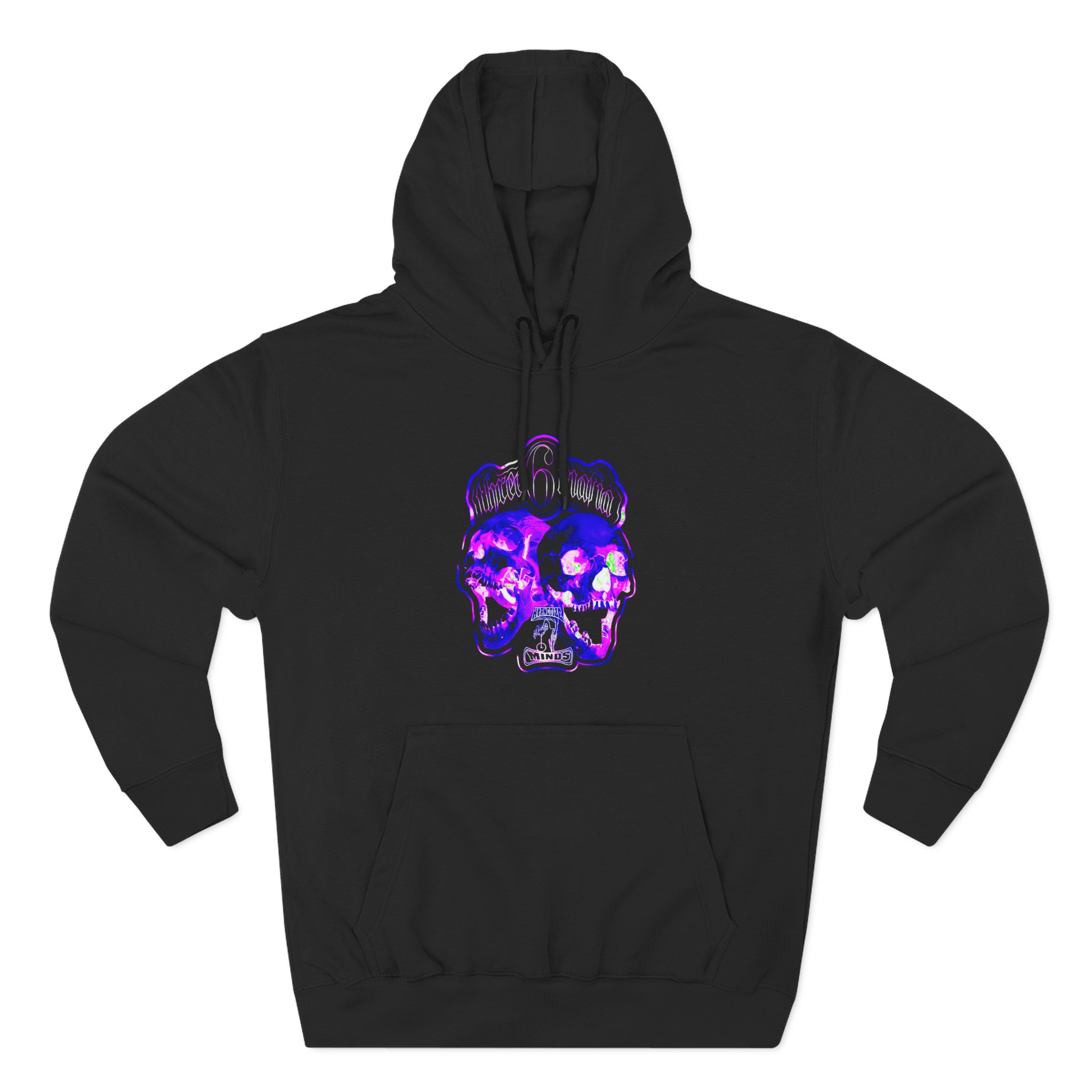 Three 6 Mafia Hard Hittaz Three-Panel Fleece Hoodie