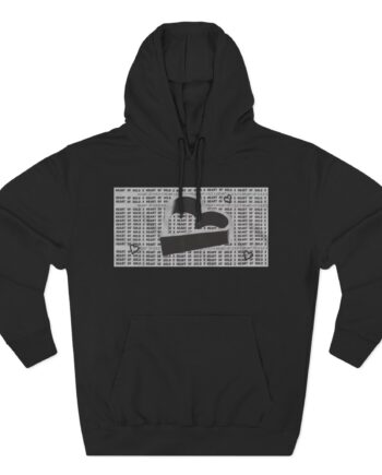 Mumbo Jumbo Heart of Grunge Three-Panel Fleece Hoodie