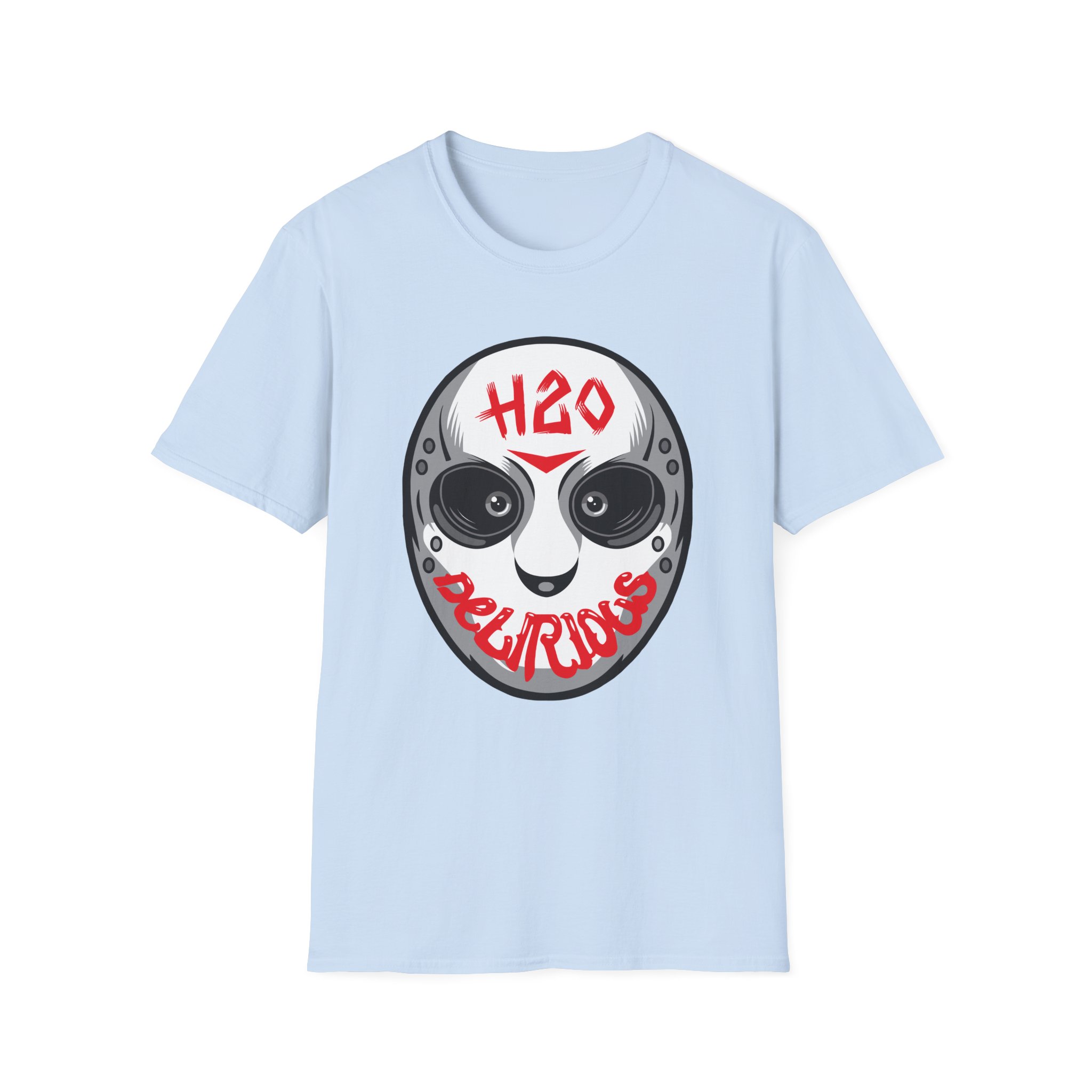H2odelirious Face Mask Logo Unisex Softstyle T-Shirt