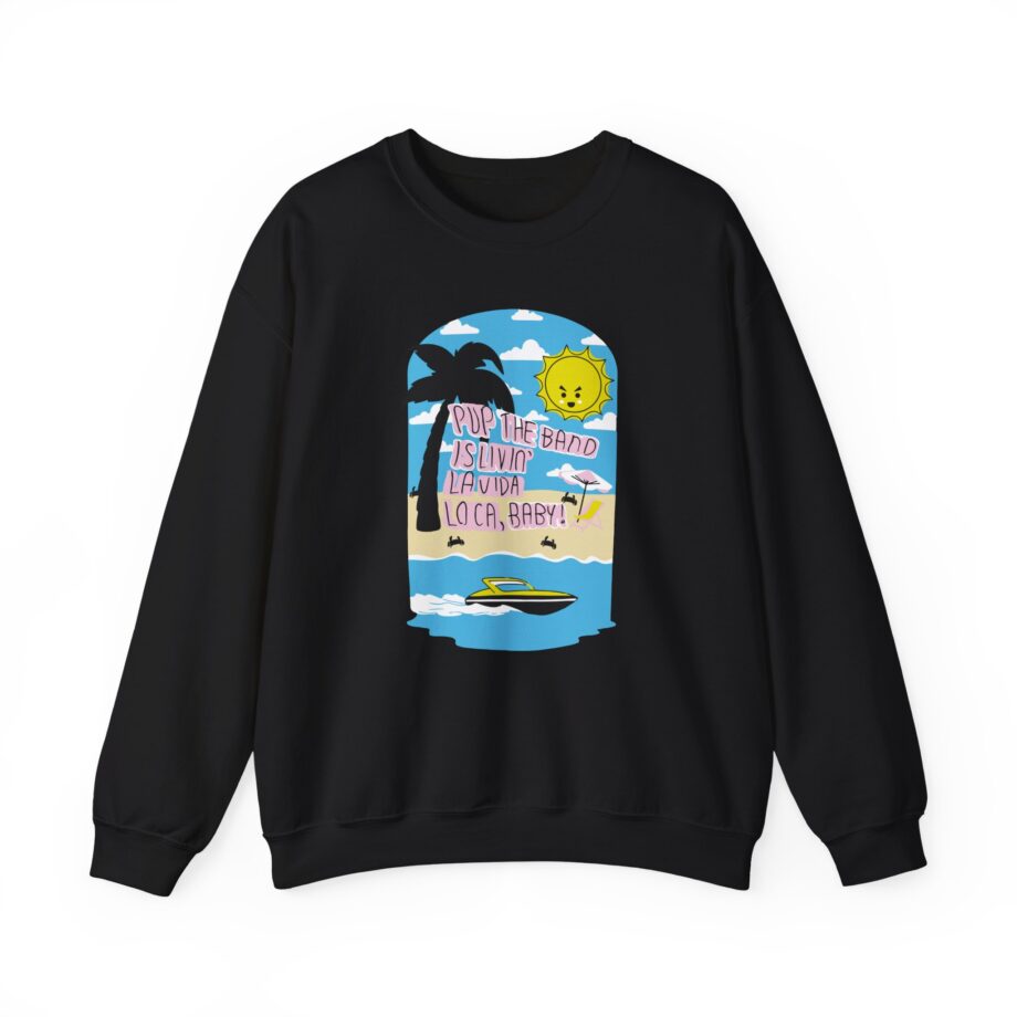 Pup La Vida Loca Unisex Heavy Blend™ Crewneck Sweatshirt