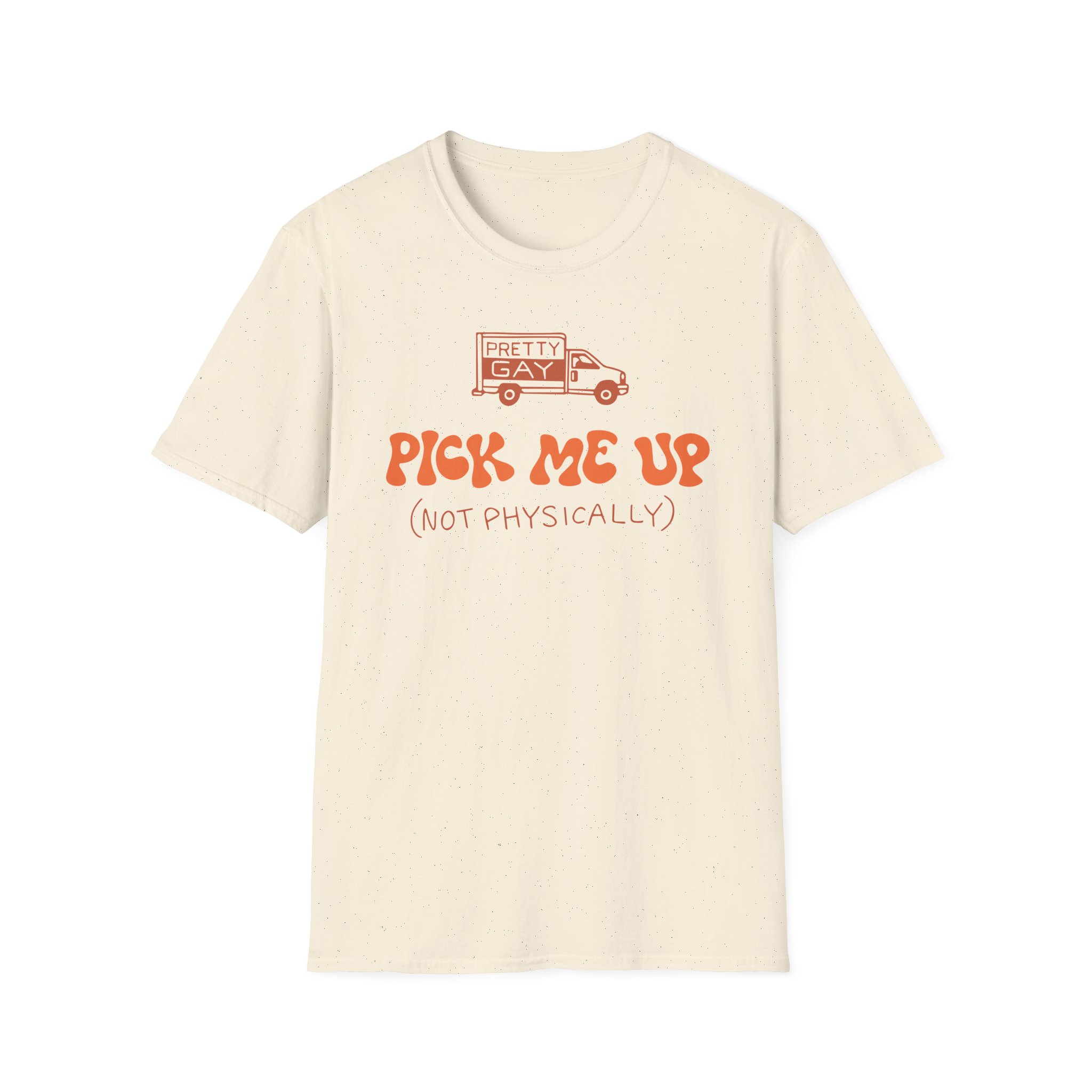 Drawfee Pick Me Up Unisex Softstyle T-Shirt