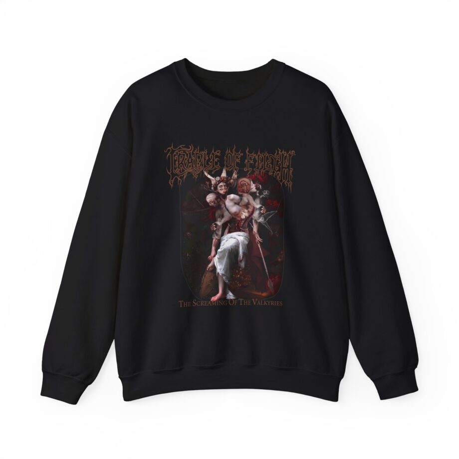 Cradle of Filth the Screaming of the Valkyries Unisex Heavy Blend™ Crewneck Sweatshirt