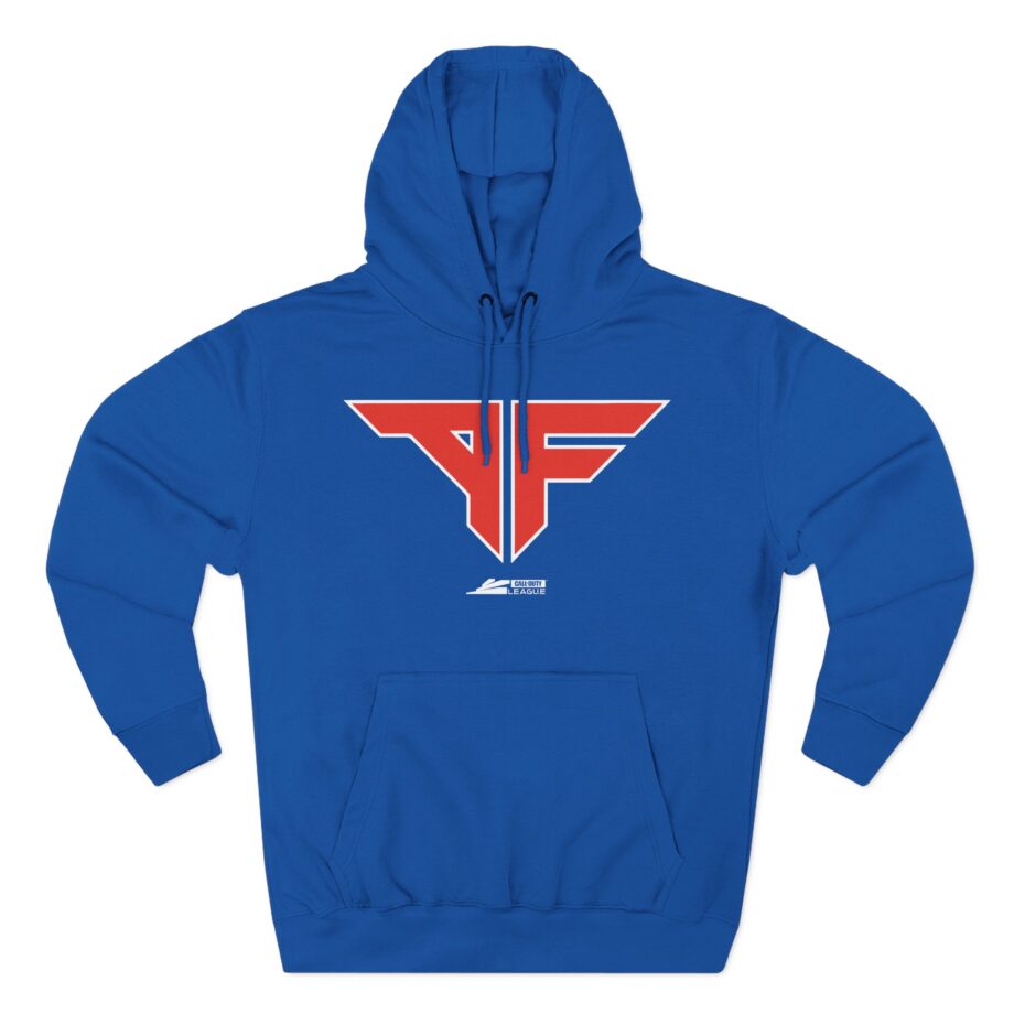 Three-Panel Fleece Hoodie