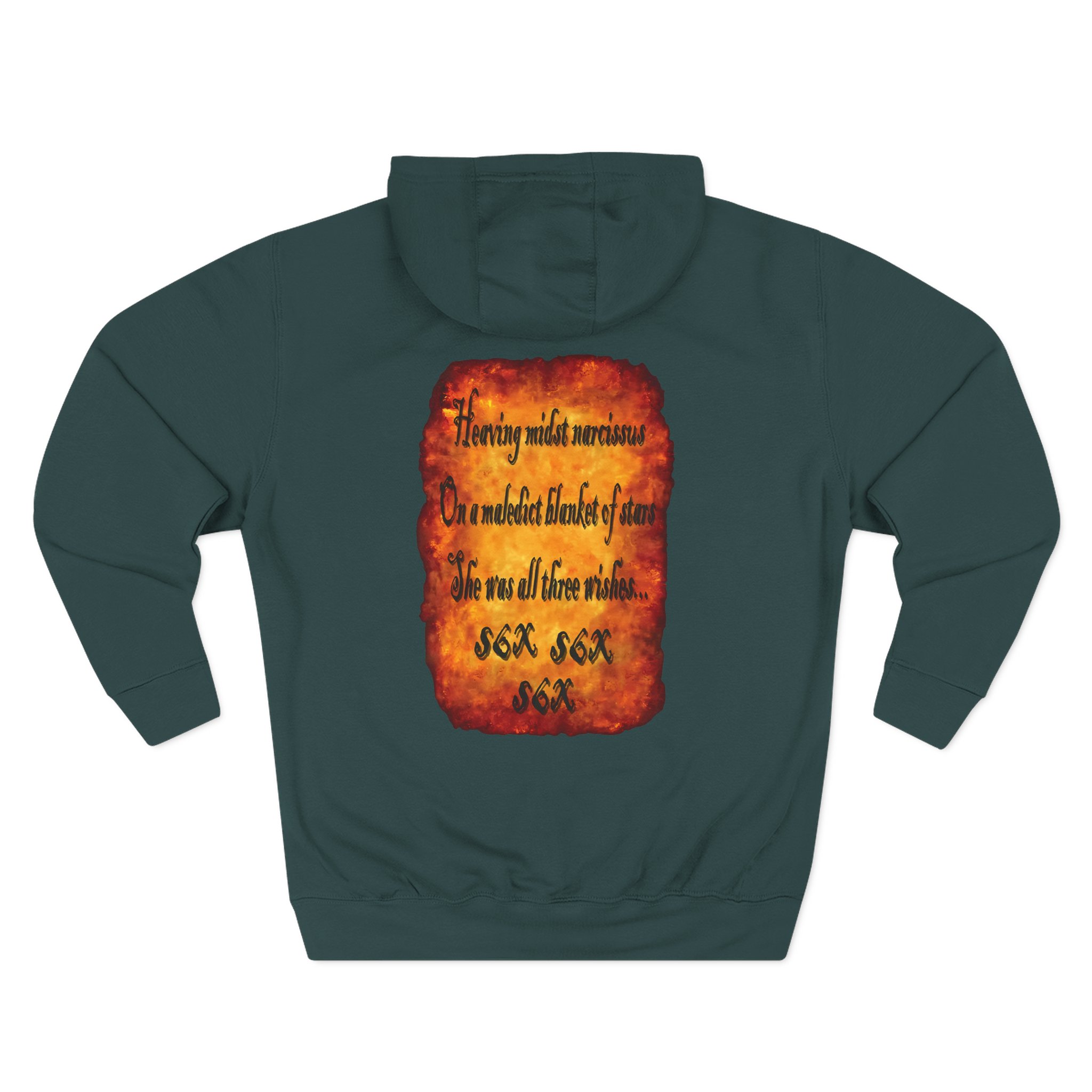 Cradle of Filth Nymphetamine Album Three-Panel Fleece Hoodie