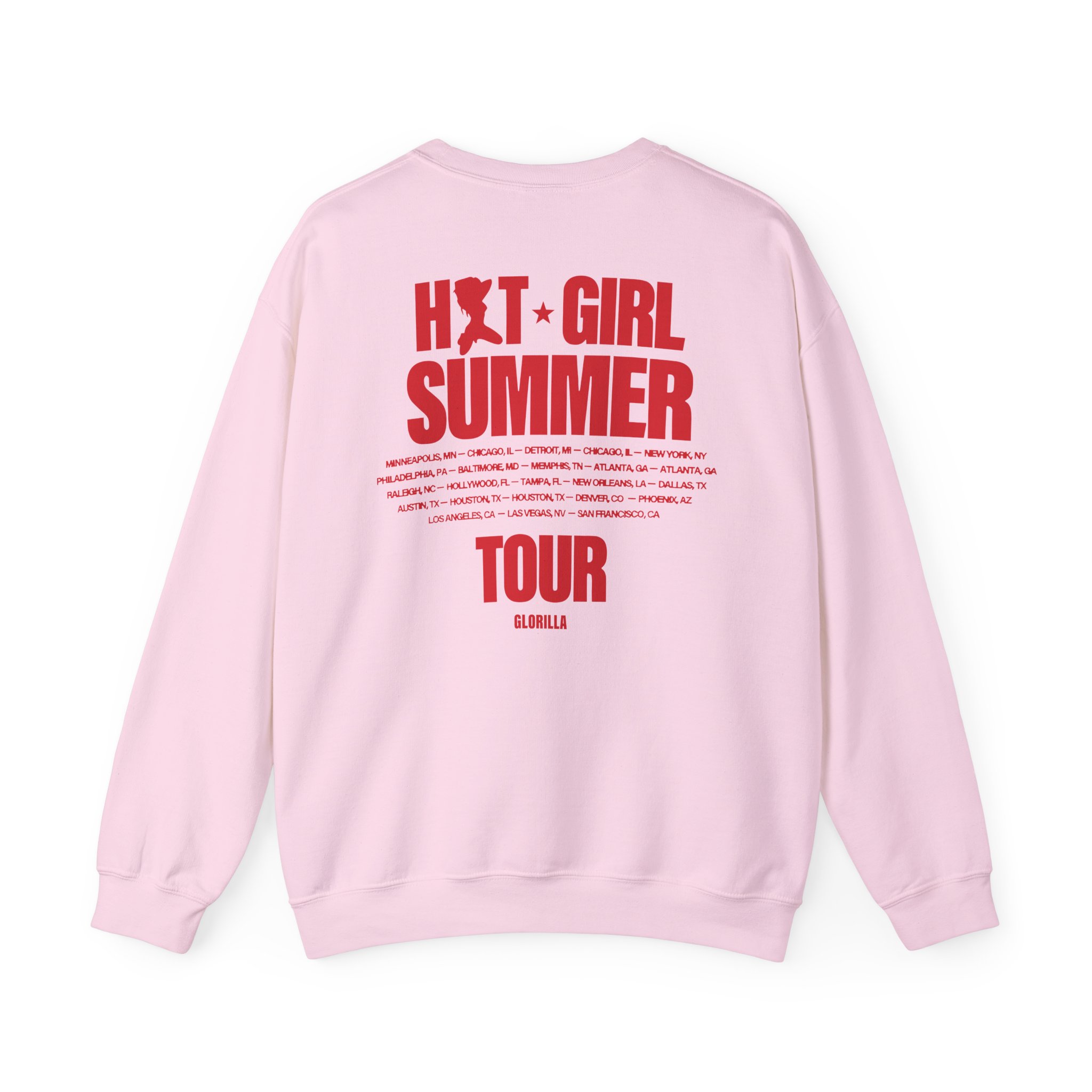 Glorilla Hot Girl Summer Tour Unisex Heavy Blendâ„¢ Crewneck Sweatshirt