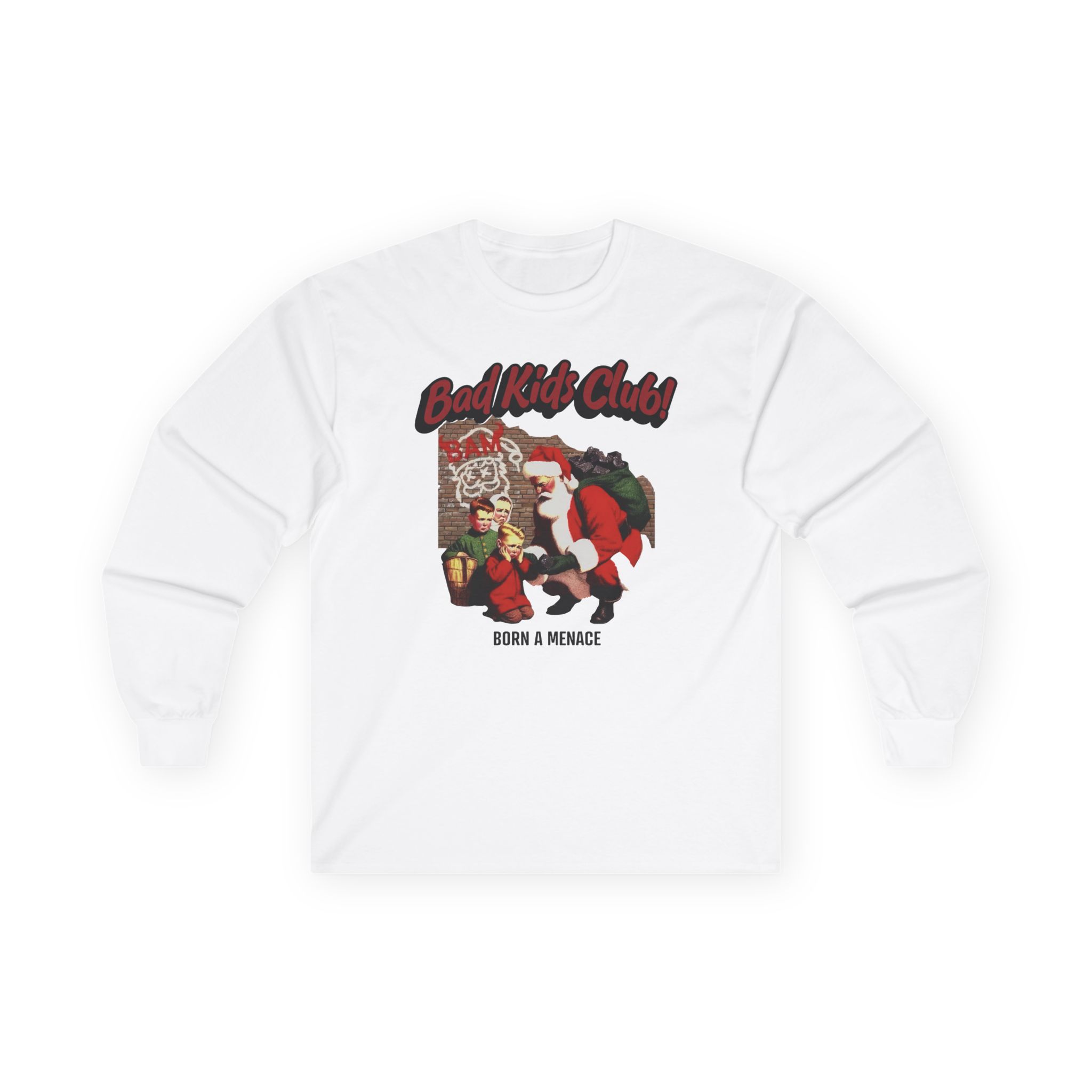 Kanel Joseph Bam Bad Kids Club Unisex Ultra Cotton Long Sleeve Tee