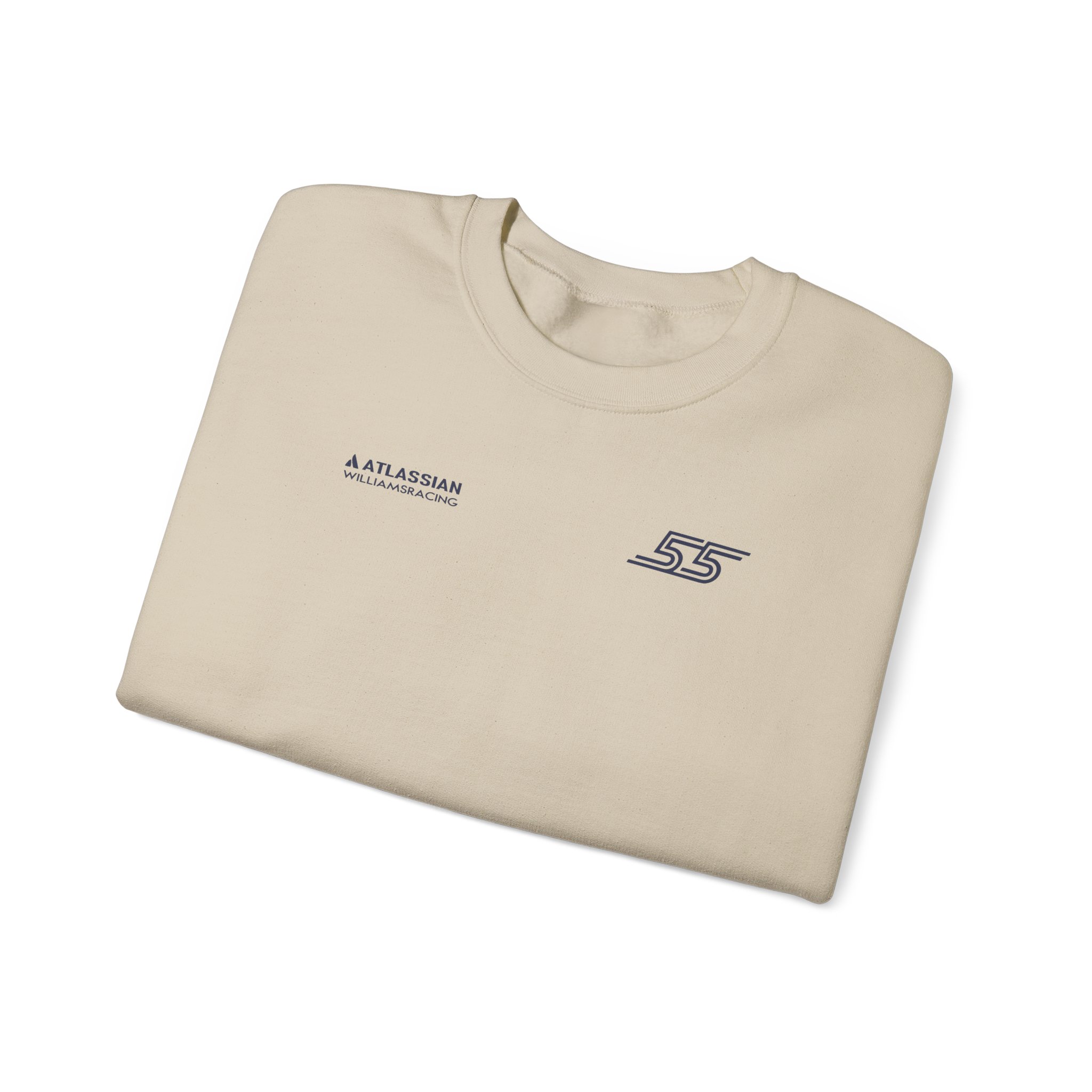 Carlos Sainz Atlassian Williams Racing Unisex Heavy Blendâ„¢ Crewneck Sweatshirt