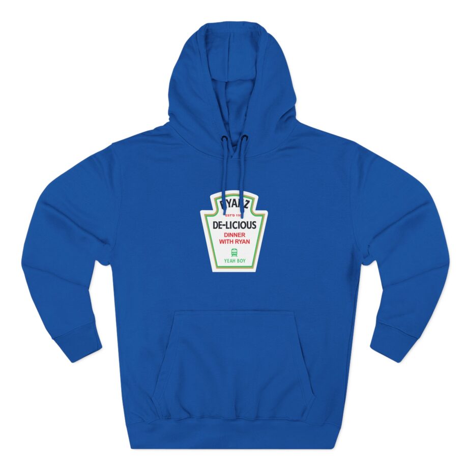 Ryan Windridge De-lecious Dinner Three-Panel Fleece Hoodie