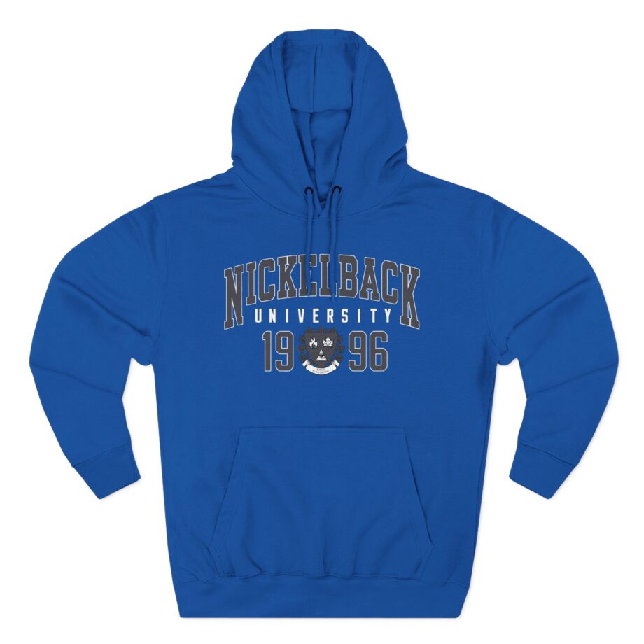Nickelback University Three-Panel Fleece Hoodie