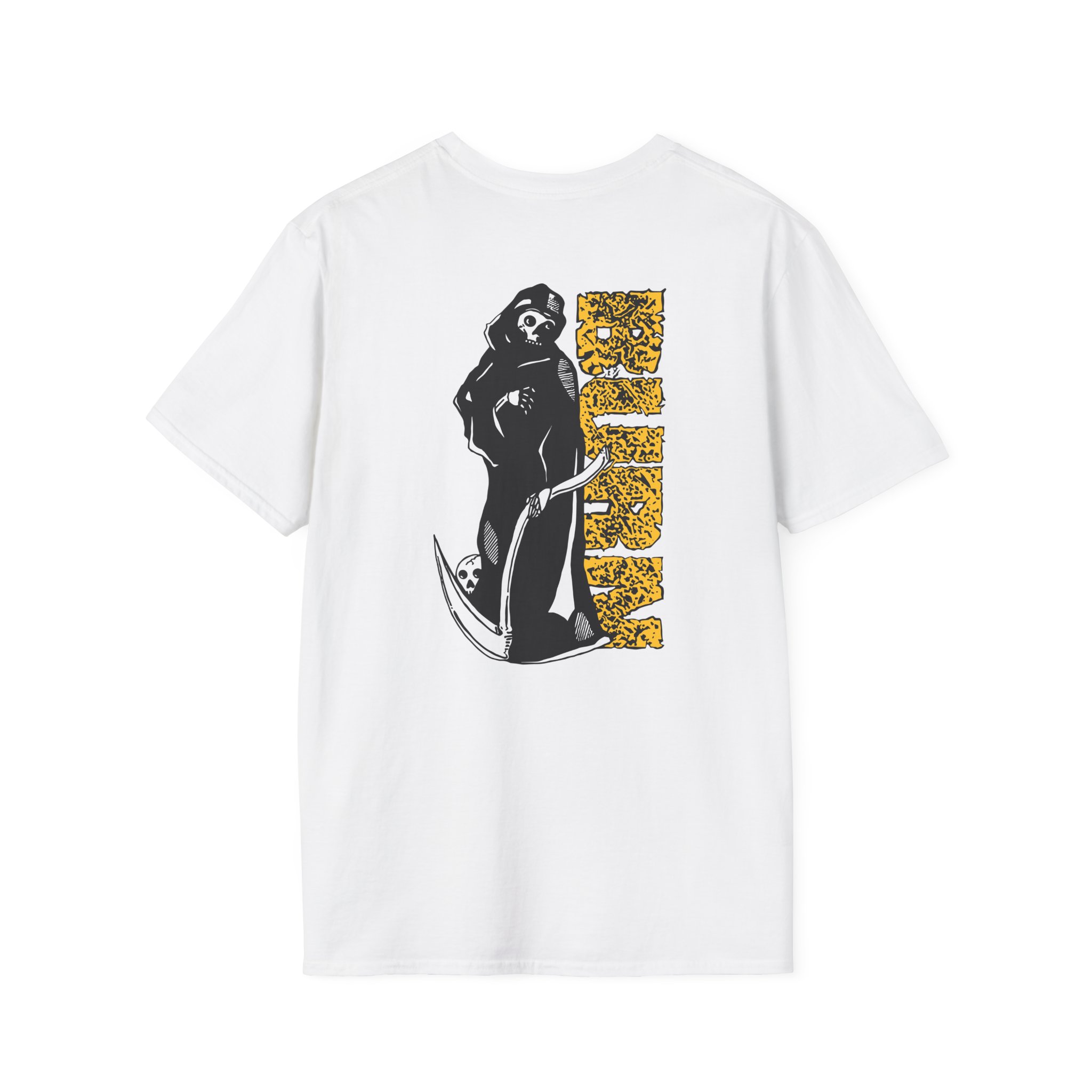 Burn Reaper Pocket Unisex Softstyle T-Shirt