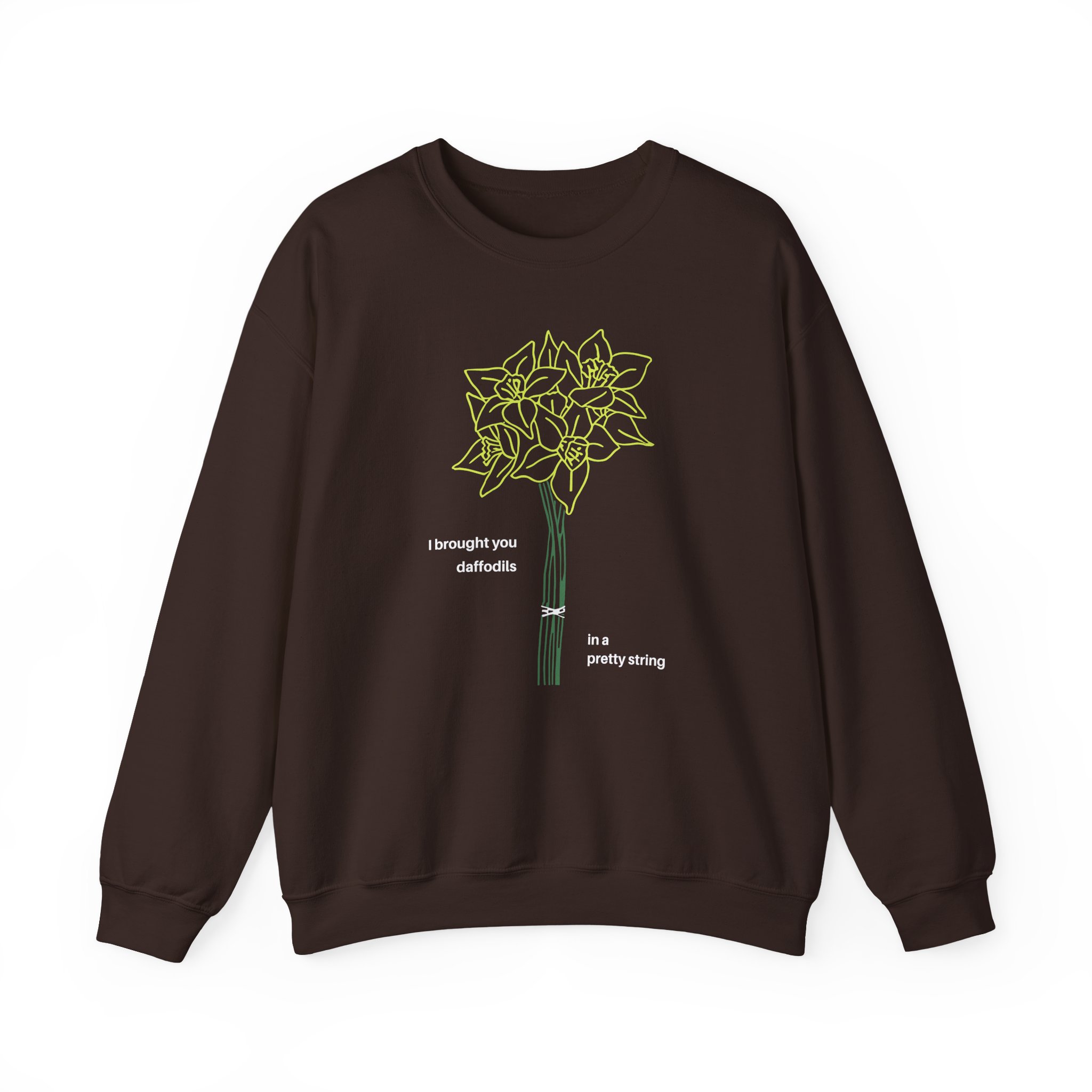 Tom Odell Daffodils Unisex Heavy Blendâ„¢ Crewneck Sweatshirt