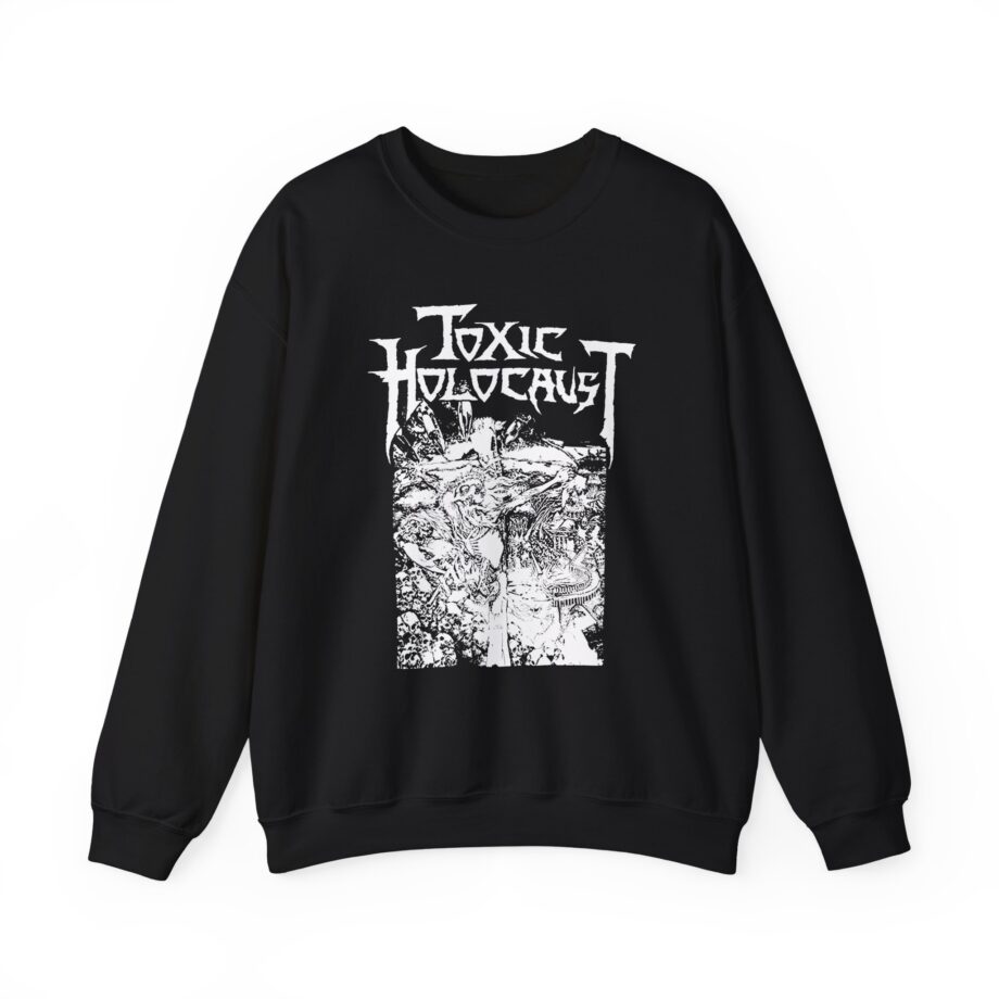 Toxic Holocaust Nuke the Cross Unisex Heavy Blend™ Crewneck Sweatshirt