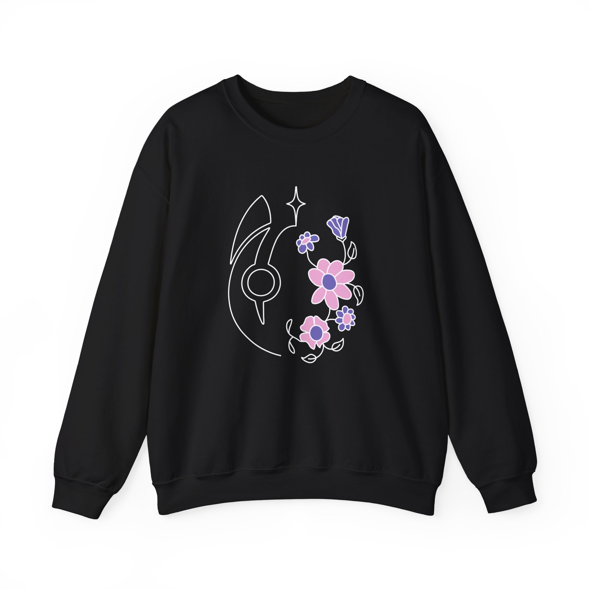 Dabin Embroidered Charcoal Unisex Heavy Blendâ„¢ Crewneck Sweatshirt