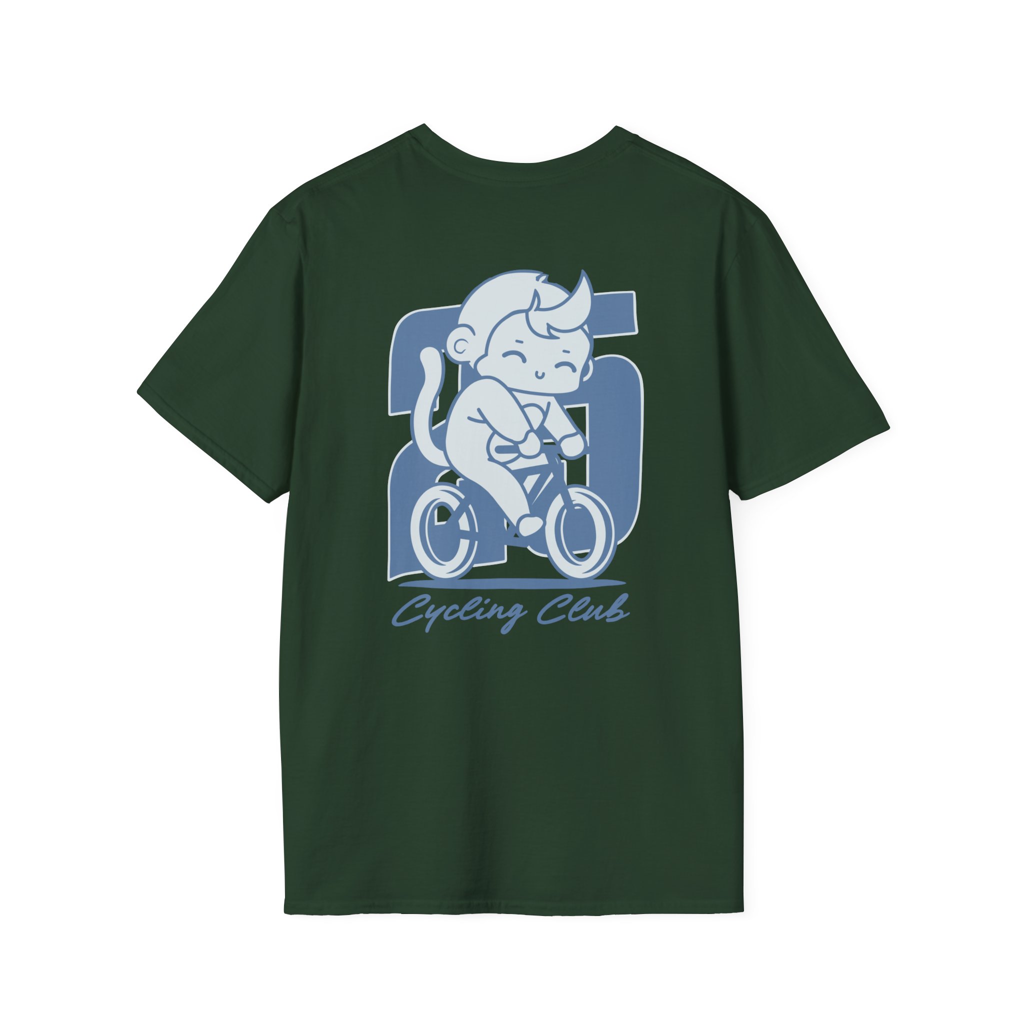 Cdawgva Monke Cycle Unisex Softstyle T-Shirt
