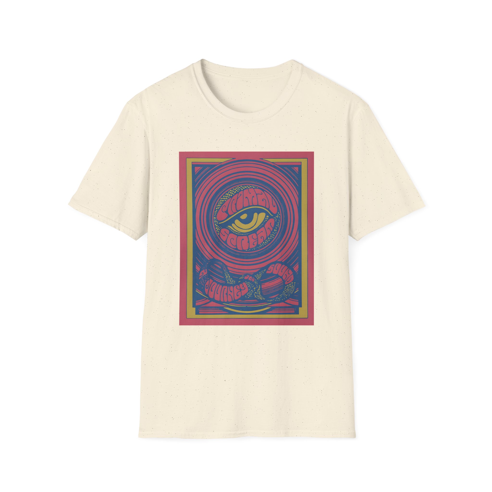 Primal Scream a Journey Into Sound  Unisex Softstyle T-Shirt