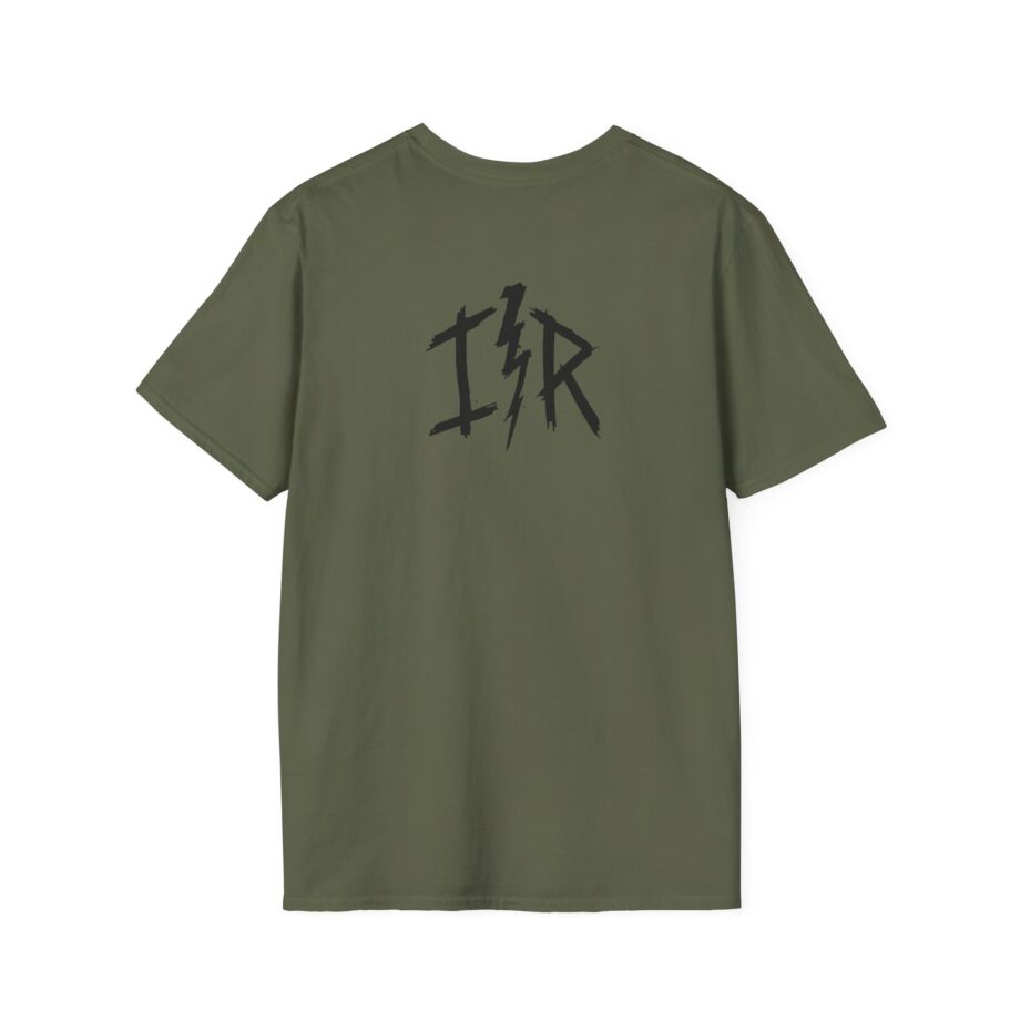Iron Reagan Finger On The Button Unisex Softstyle T-Shirt