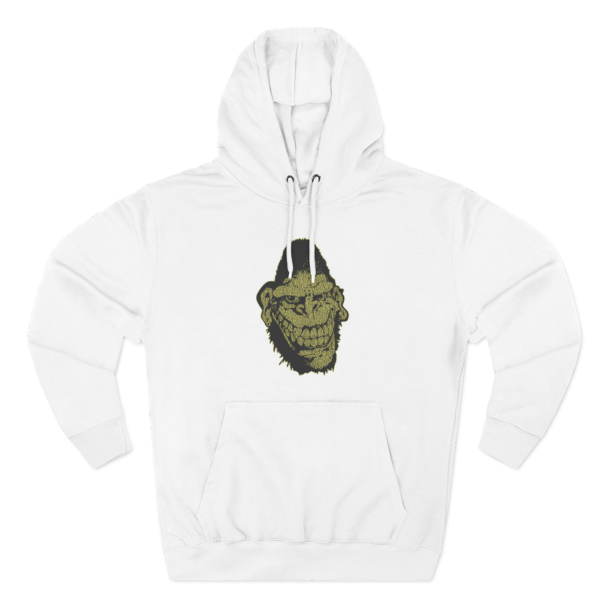Gorilla Biscuits Lyric Head Three-Panel Fleece Hoodie