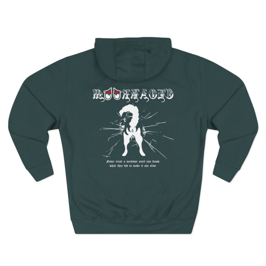 Cloakroom Survivor Three-Panel Fleece Hoodie