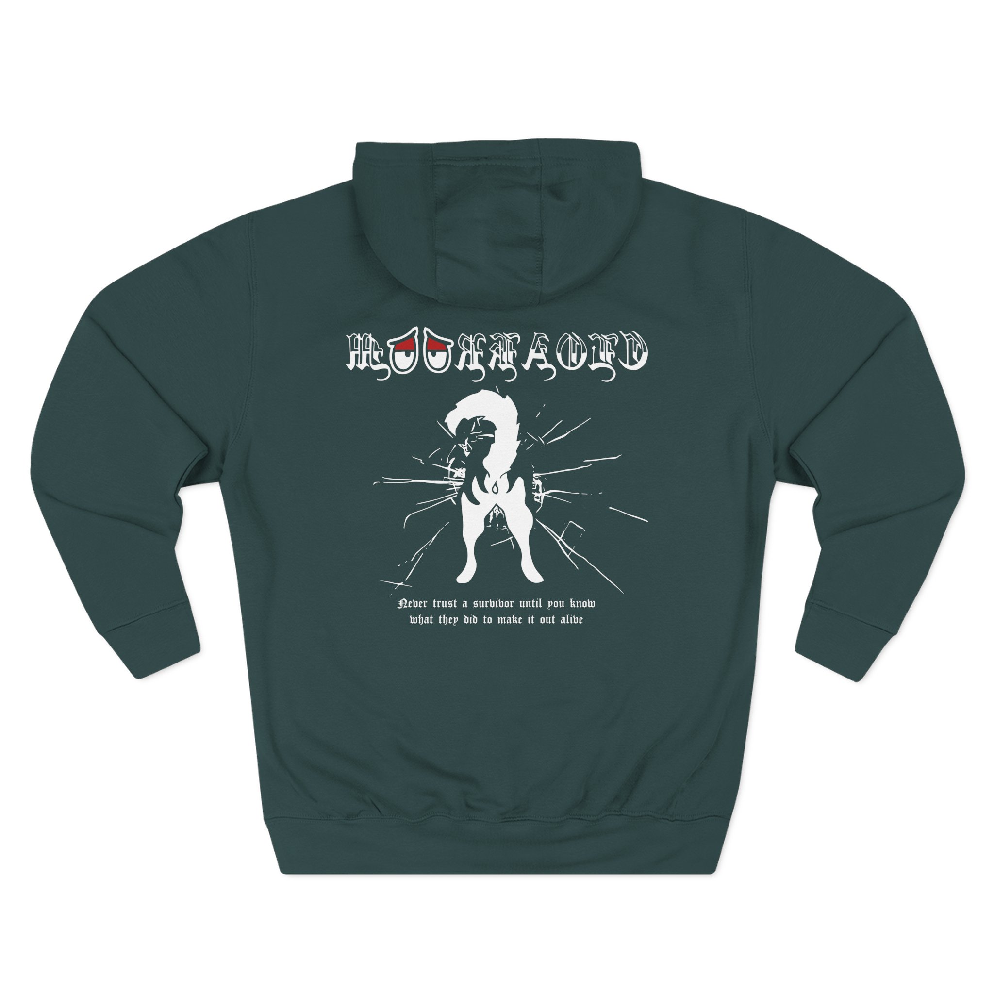 Cloakroom Survivor Three-Panel Fleece Hoodie