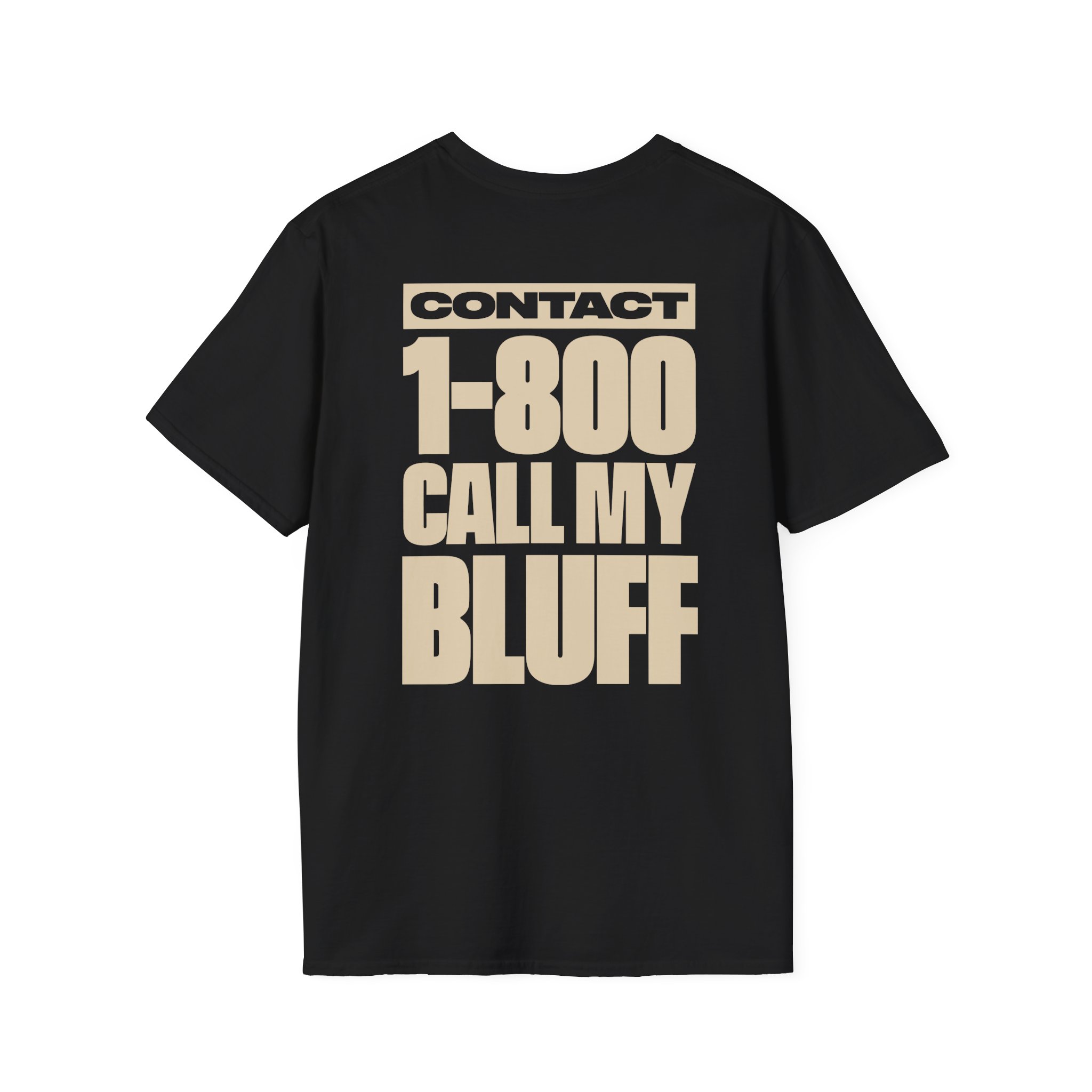 Clipse 1-800 Call My Bluff Unisex Softstyle T-Shirt